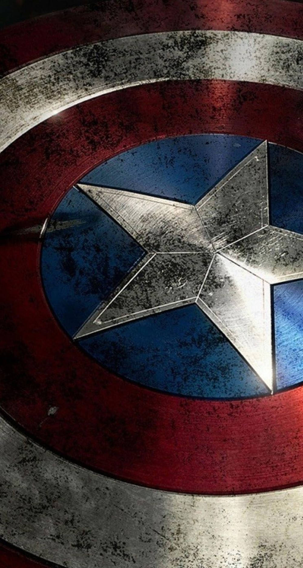 Captain America Shield, iPhone, red white and blue, HD Phone Wallpaper