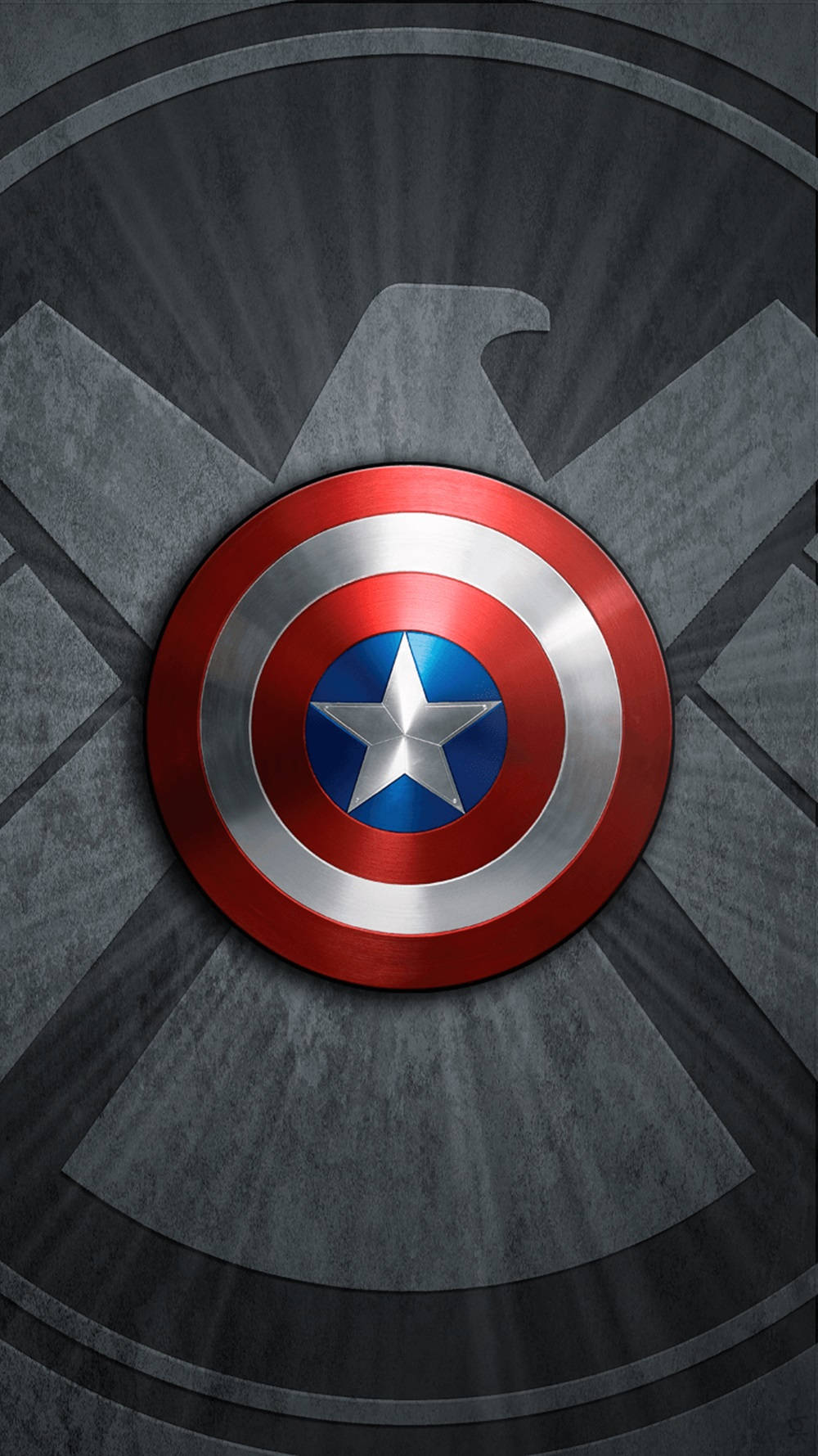 Captain America Shield, iPhone, SHIELD Logo, HD Phone Wallpaper