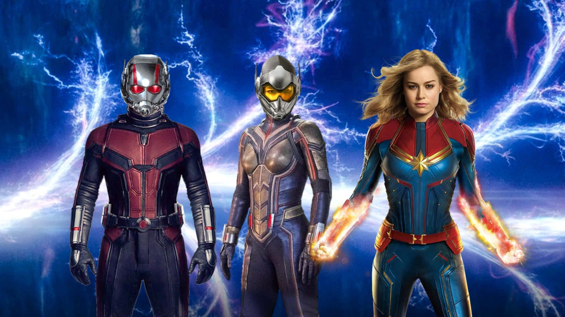 Captain Marvel 2, superheroes, futuristic suits, Full HD Desktop Wallpaper