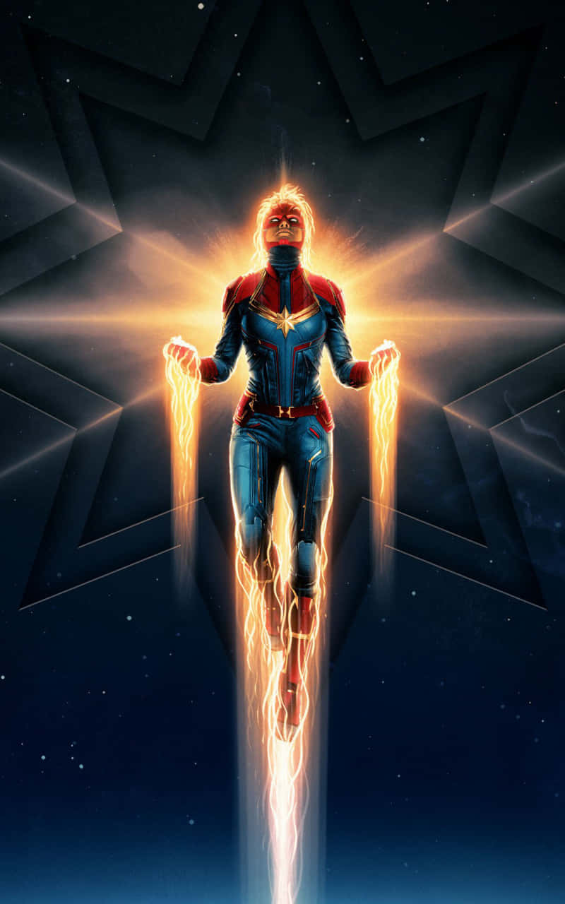 Captain Marvel 2, Captain Marvel, space, HD Phone Wallpaper