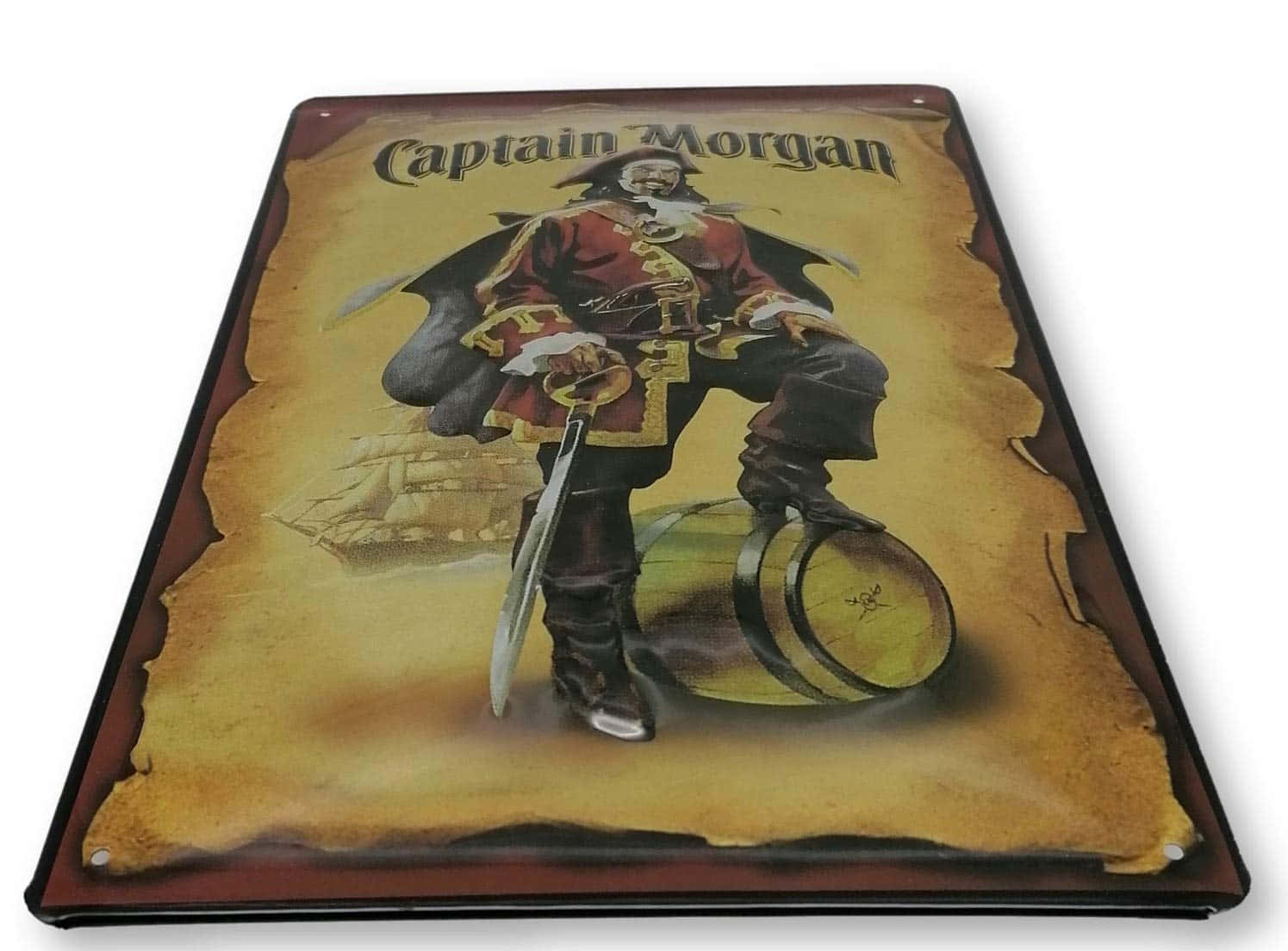 Captain Morgan, red coat, sword, HD Desktop Wallpaper