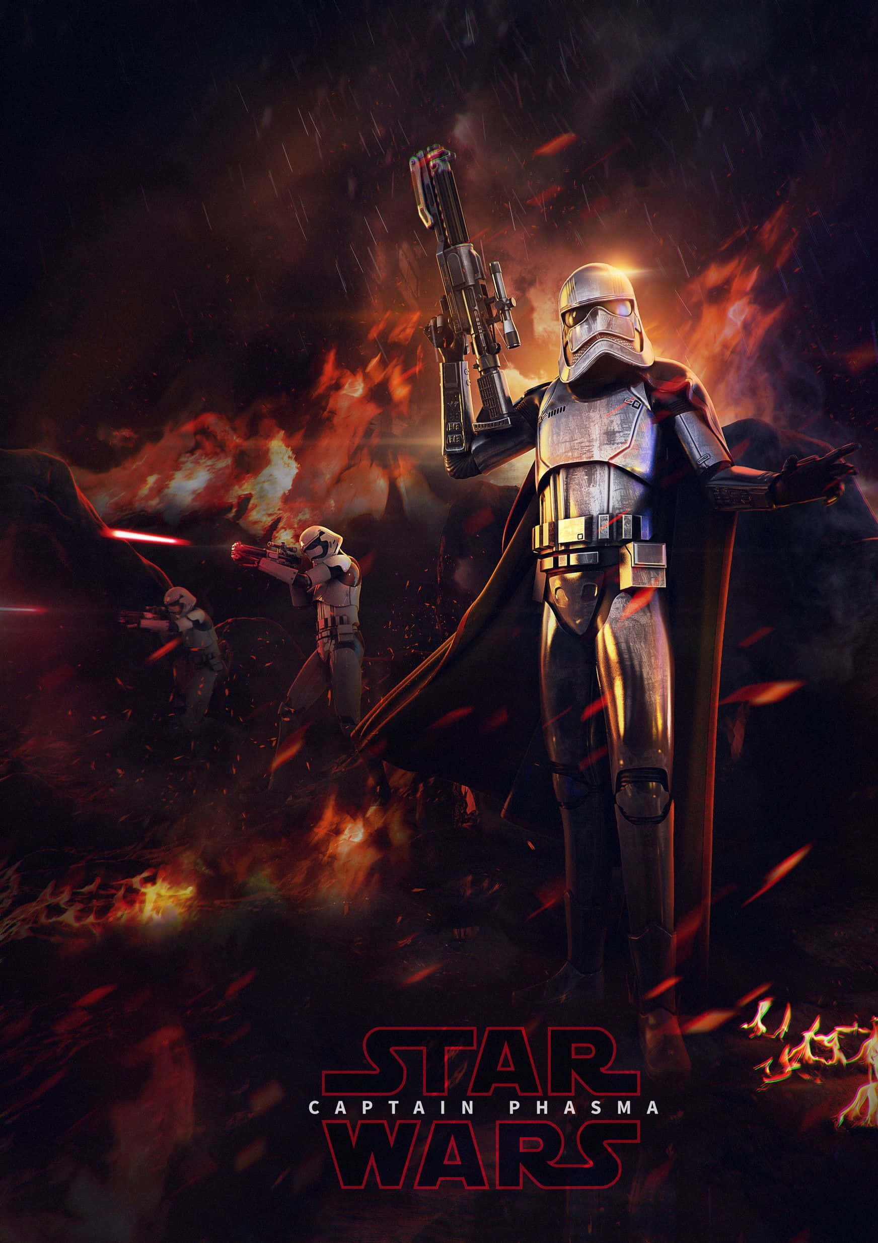 Captain Phasma, Full Armor, stormtrooper, Full HD Phone Wallpaper