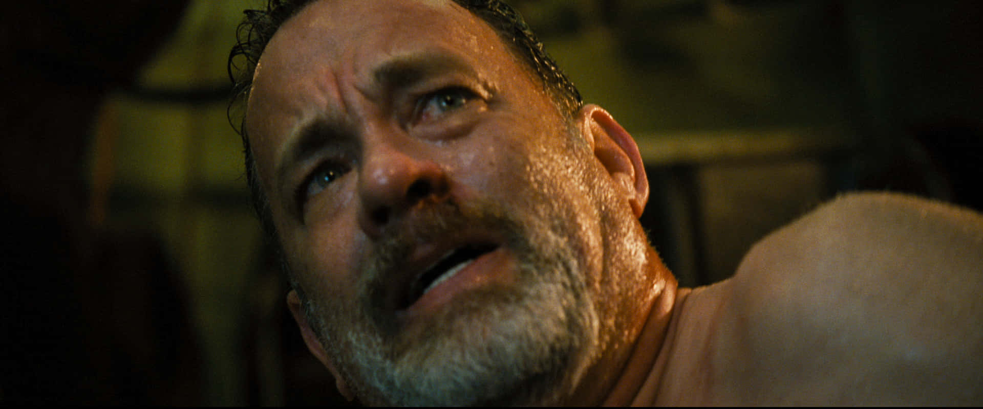Captain Phillips, wet beard, intense eyes, Full HD Desktop Wallpaper