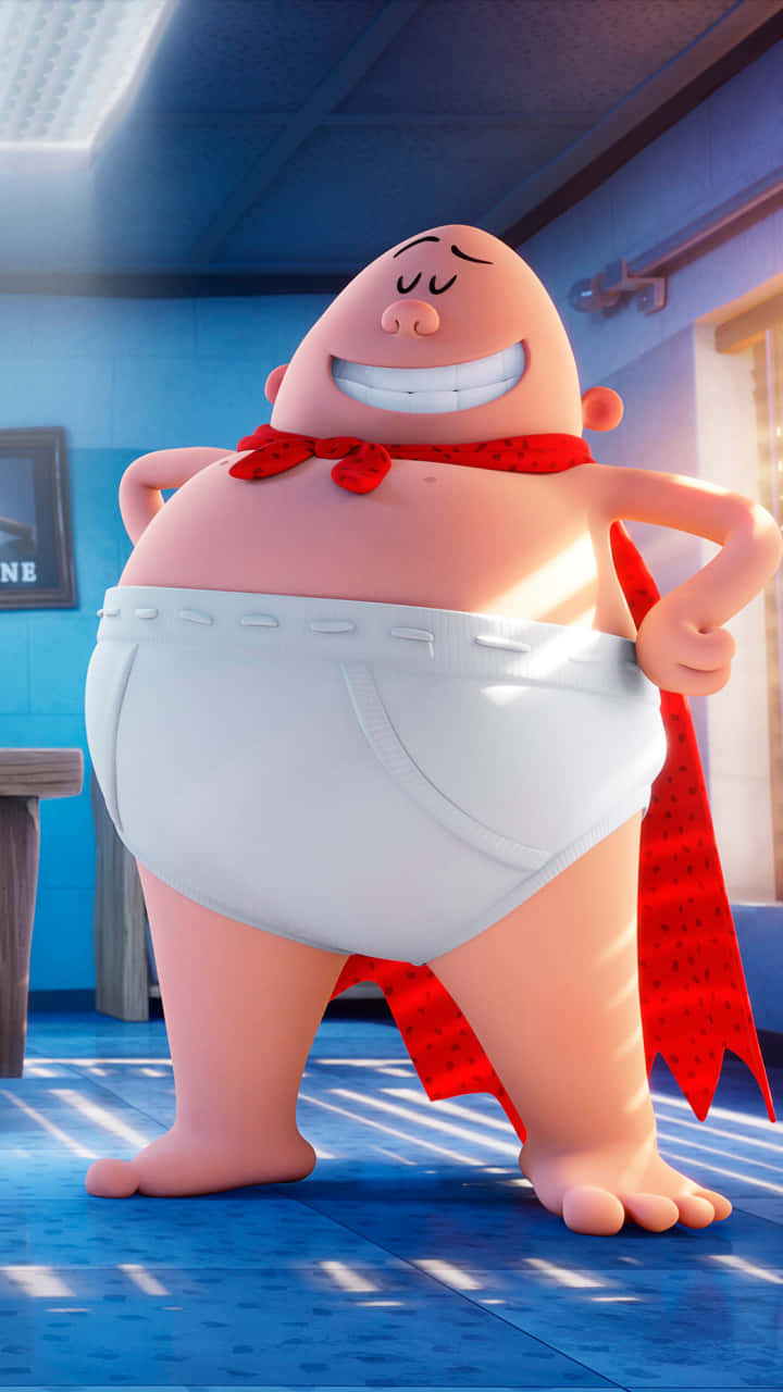 Captain Underpants, The First Epic Movie, white briefs, HD Phone Wallpaper