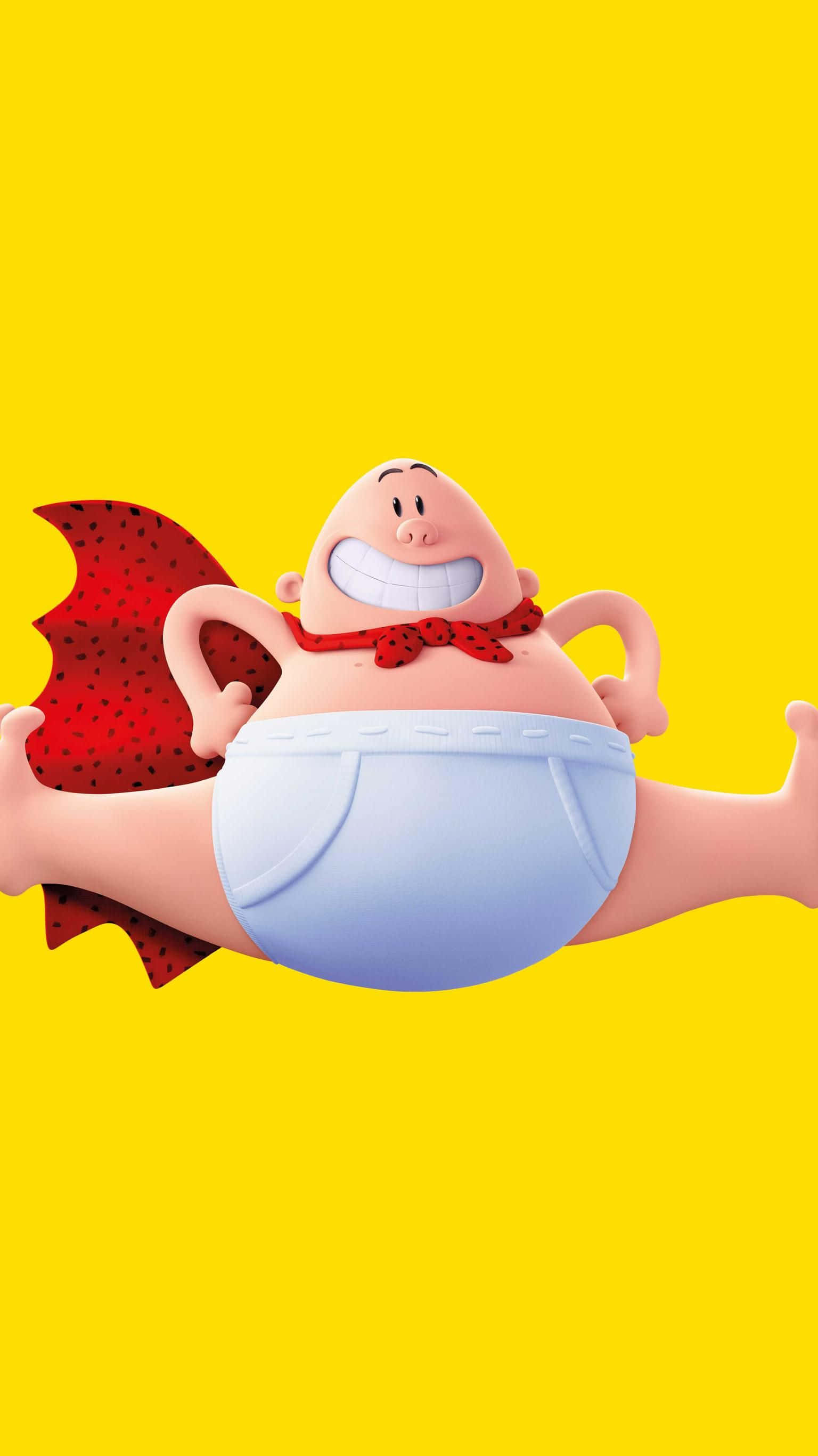 Captain Underpants, The First Epic Movie, diaper, 2K Phone Wallpaper