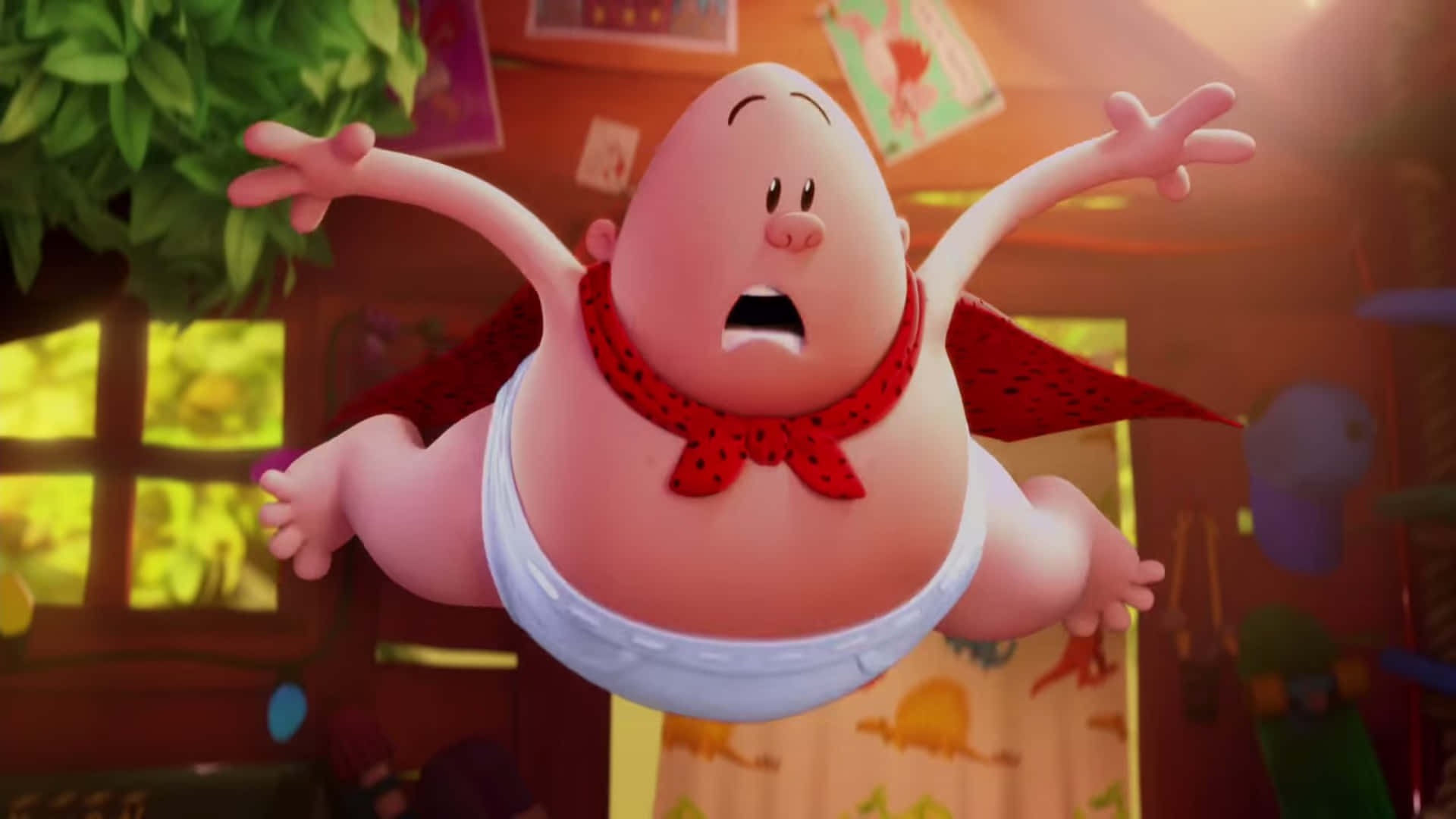 Captain Underpants The First Epic Movie, baby, diaper, Full HD Desktop Wallpaper