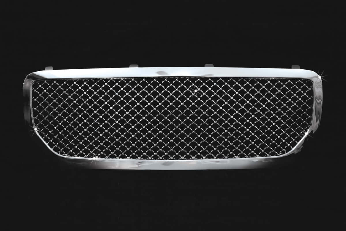 Car Grill, chrome car grille, diamond mesh pattern, SD Desktop Wallpaper