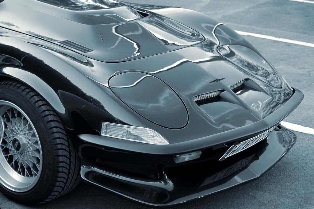 muscle car, supercharger, glossy finish, SD Desktop Wallpaper