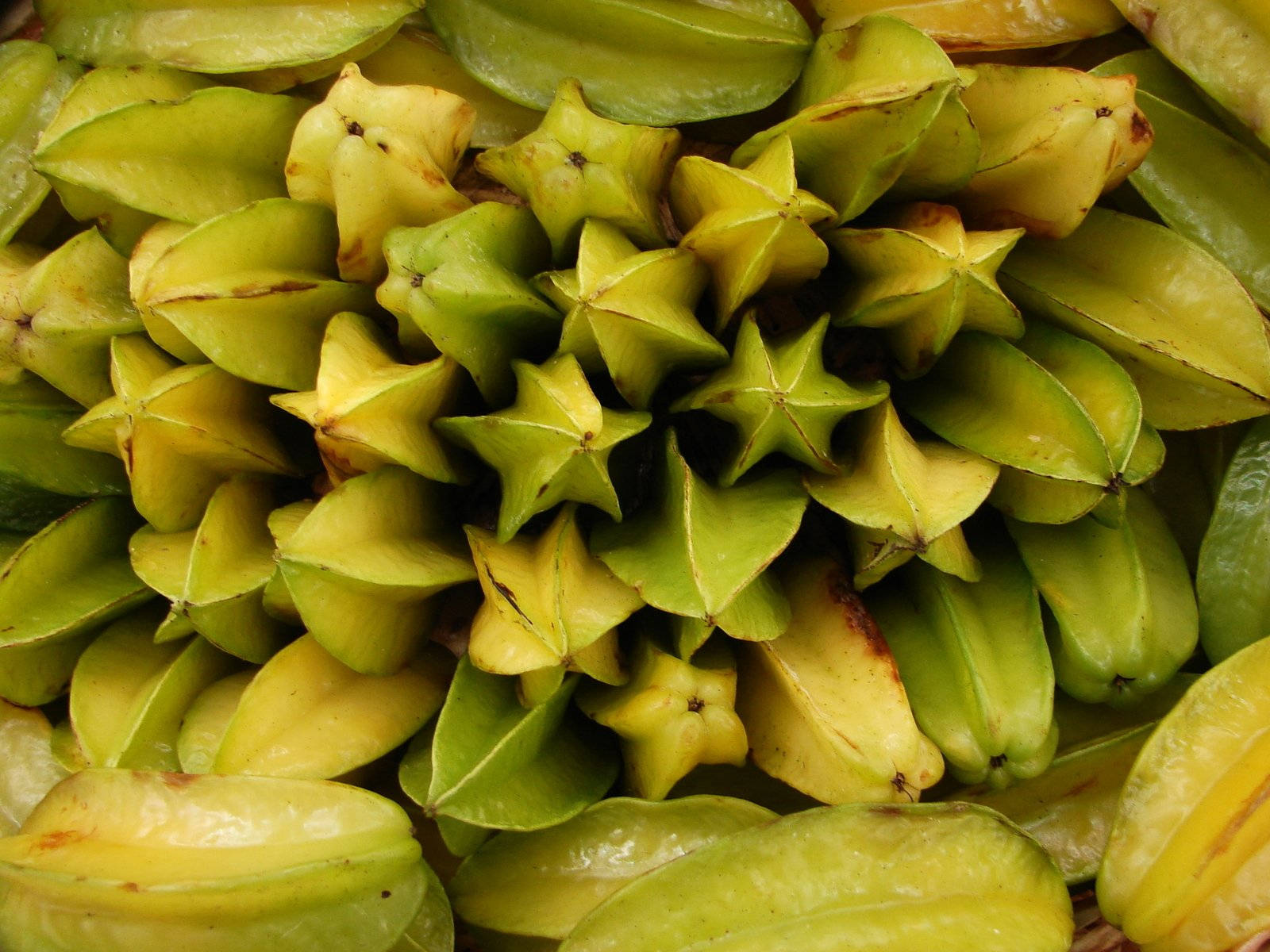 carambola, star-shaped, green, HD Desktop Wallpaper