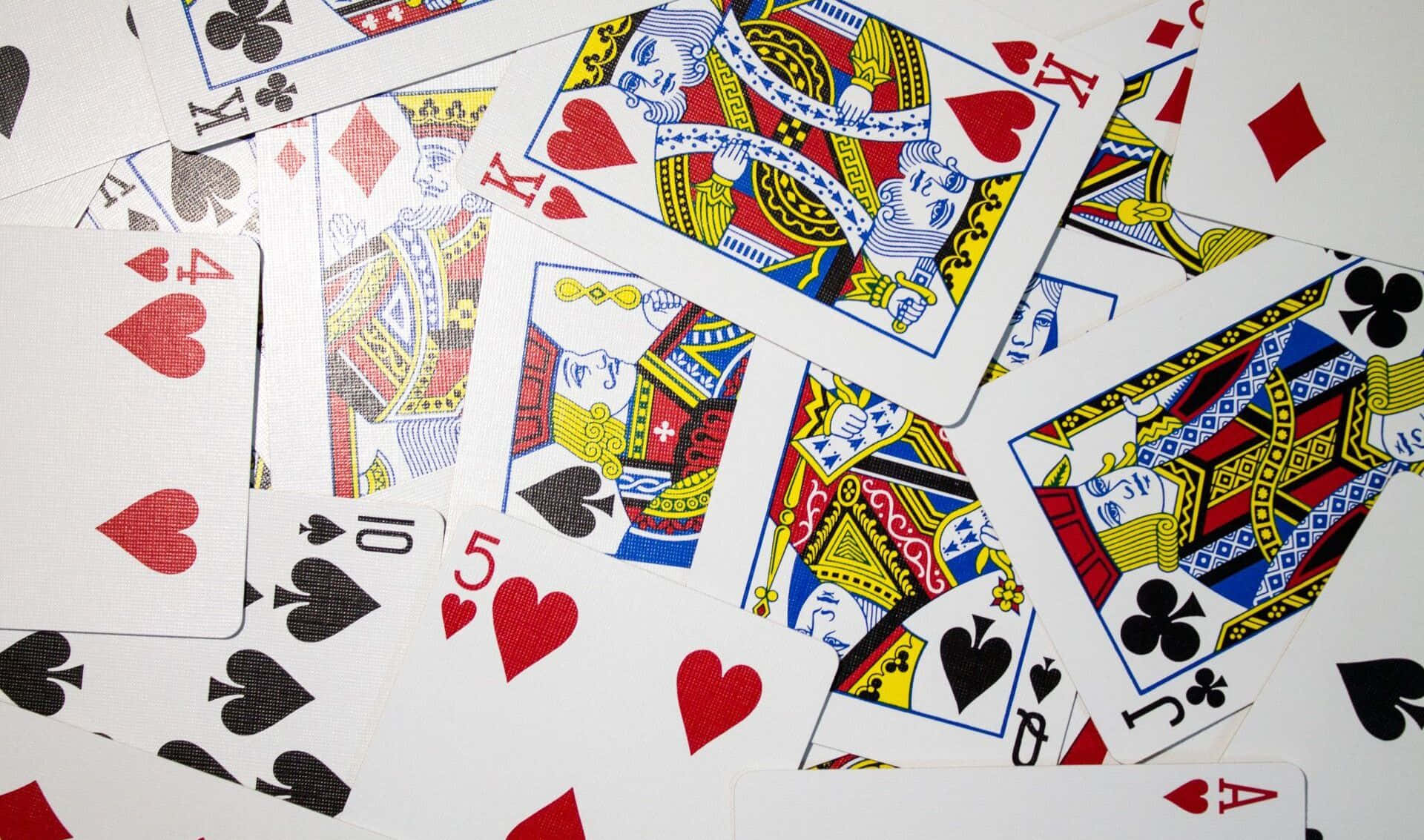 card games, playing cards, royal figures, Full HD Desktop Wallpaper