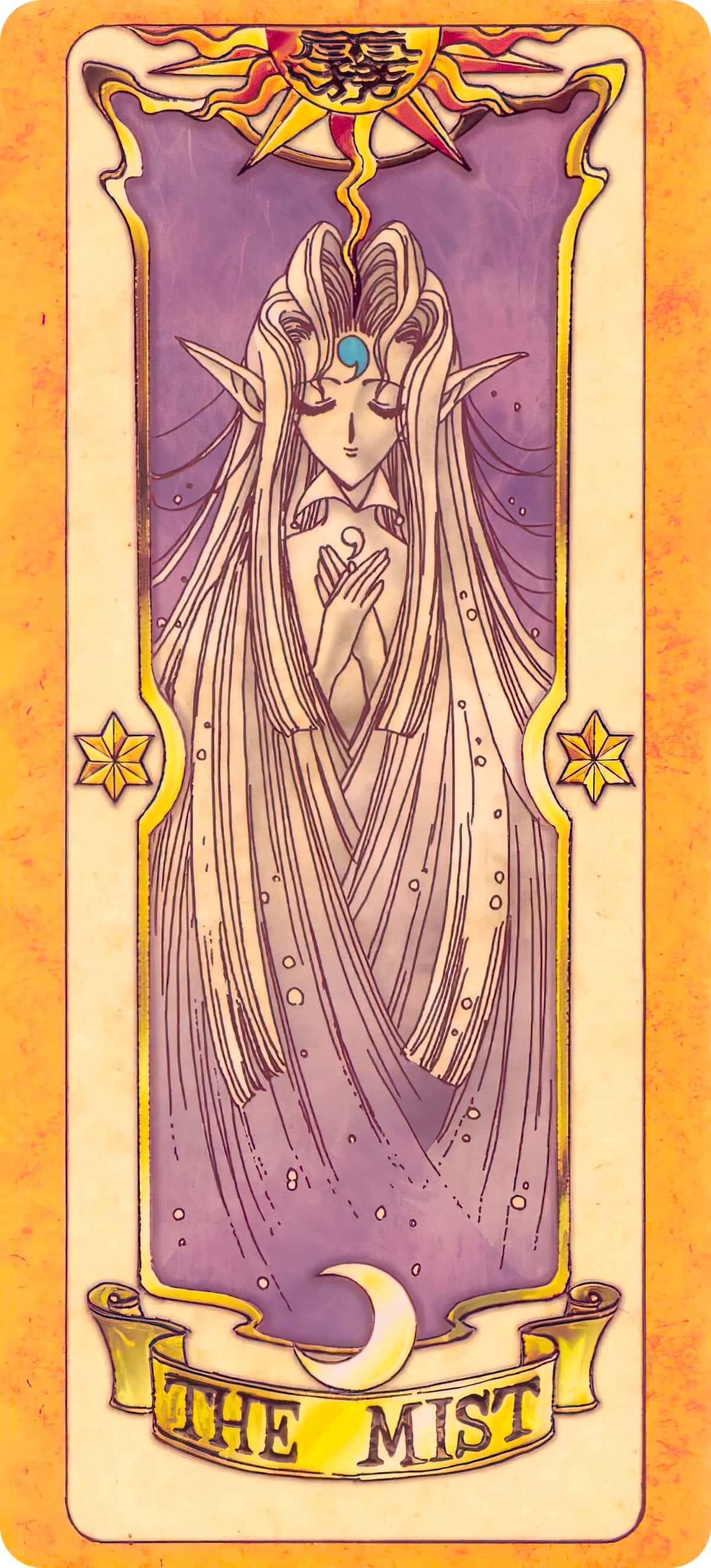 Cardcaptor Sakura, Yue, serene elfin woman, 2K Phone Wallpaper