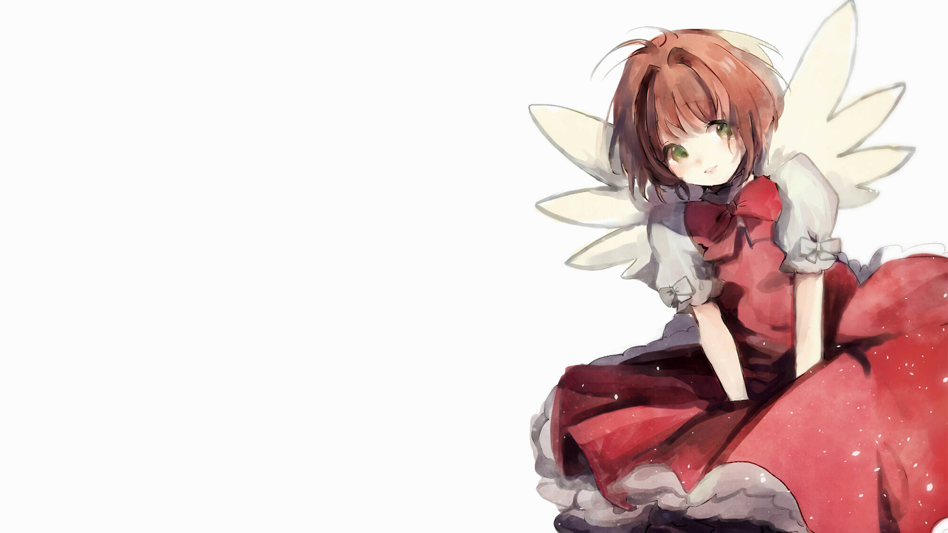 Cardcaptor Sakura, anime fairy, brown hair, Full HD Desktop Wallpaper