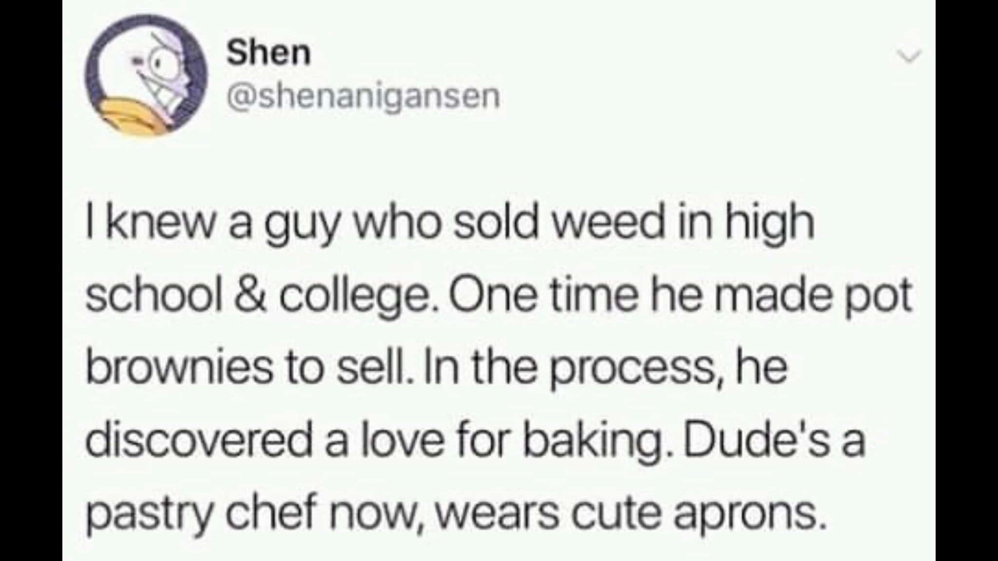career memes, pastry chef, cute aprons, Full HD Desktop Wallpaper