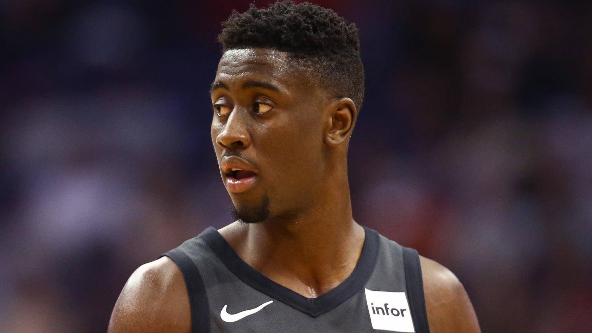 Caris Levert, basketball player, dark jersey, Full HD Desktop Wallpaper