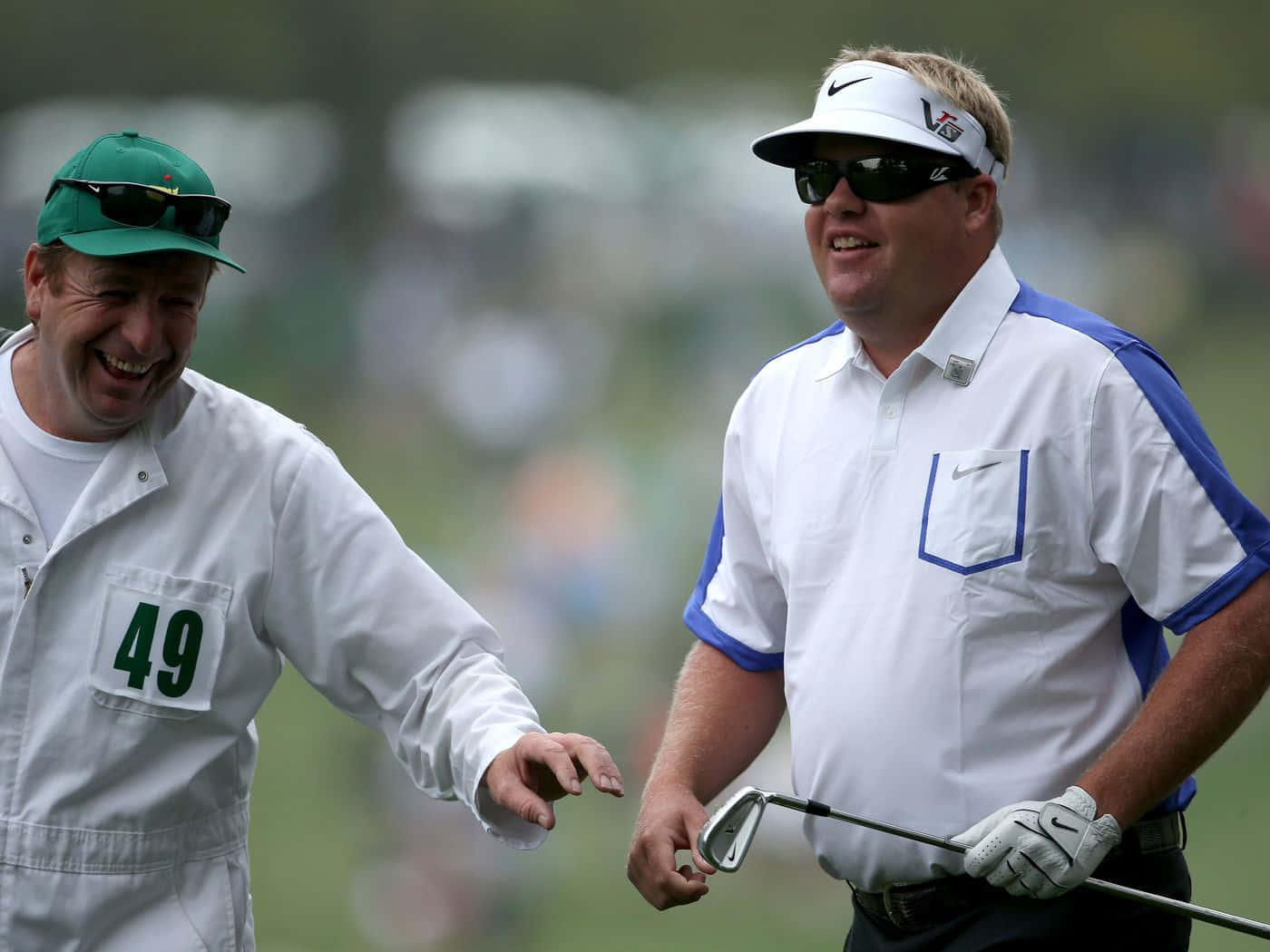 Carl Pettersson, golf course, white jacket, HD Desktop Wallpaper