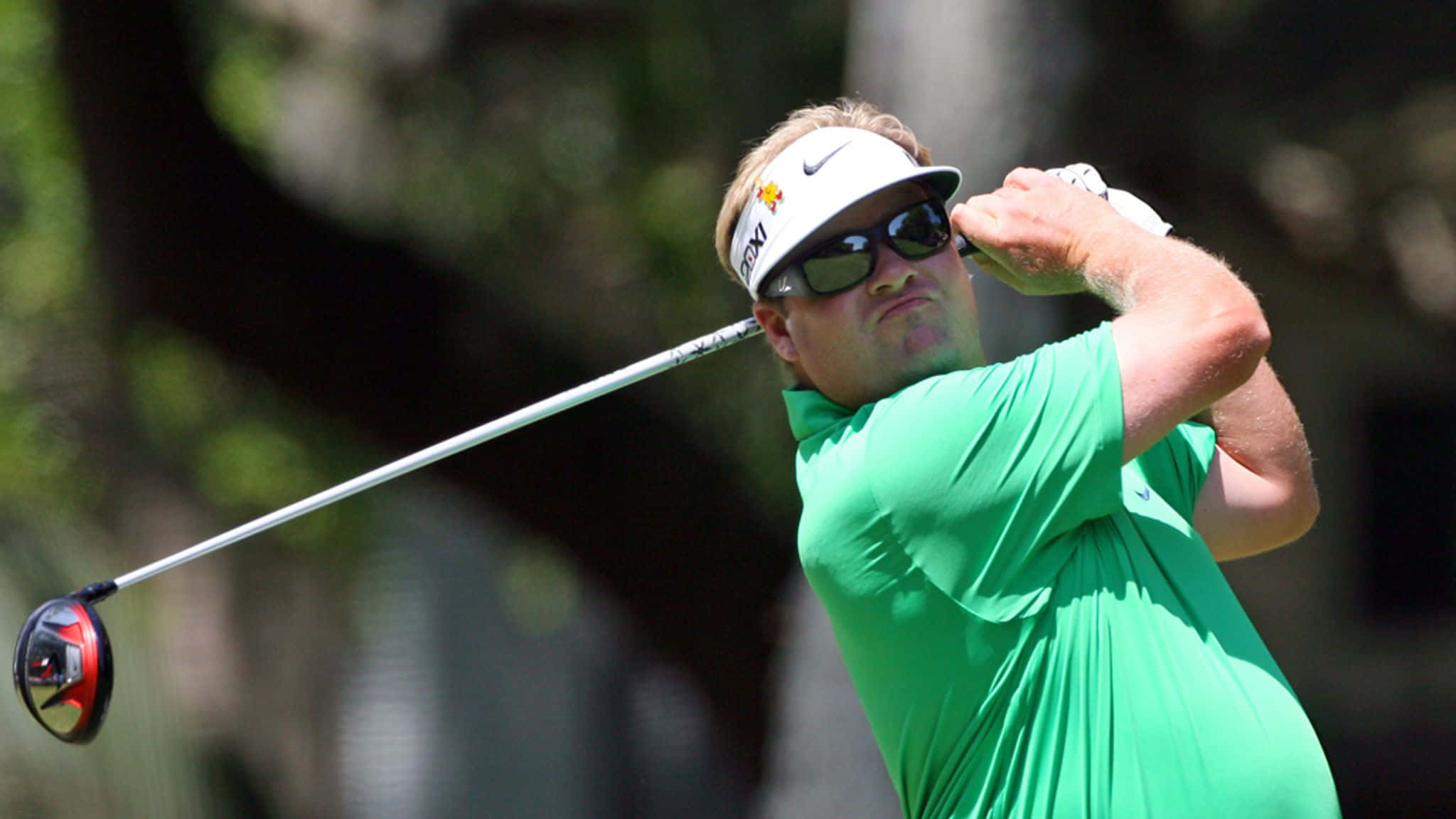 Carl Pettersson, golf course, driver, Full HD Desktop Wallpaper