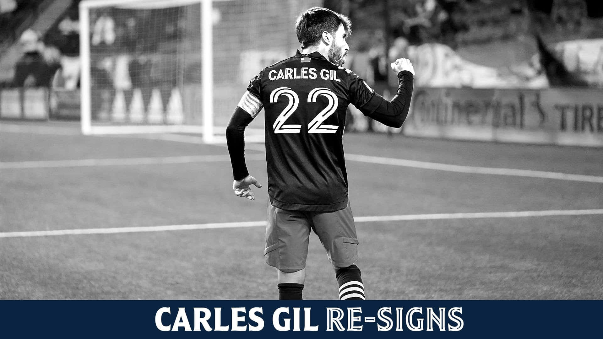 Carles Gil, football player, black and white photo, Full HD Desktop Wallpaper