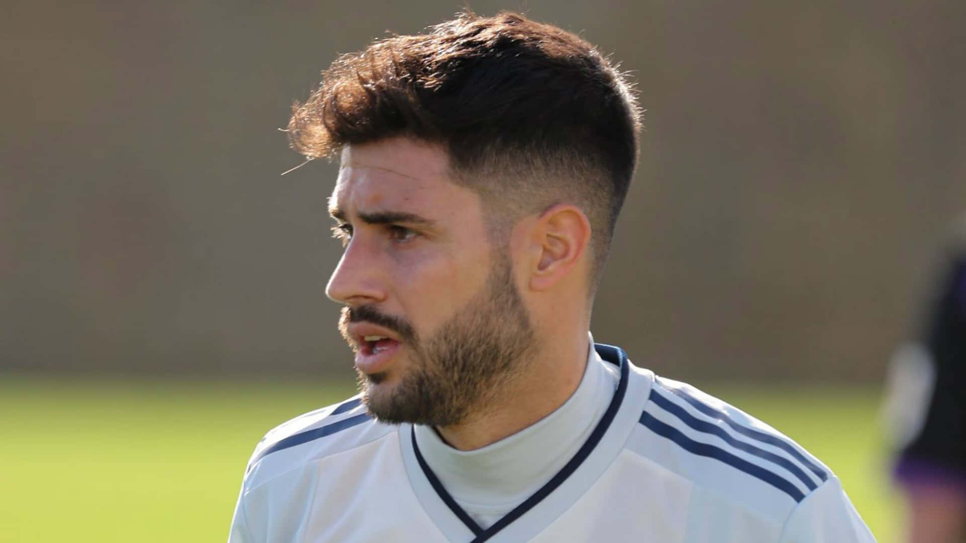 Carles Gil, football player, beard, Full HD Desktop Wallpaper