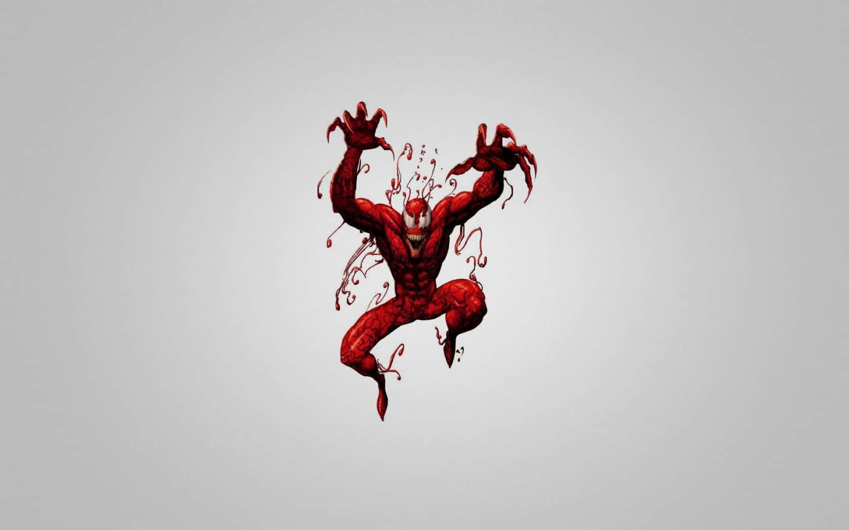 Carnage, symbiote creature, red, HD Desktop Wallpaper