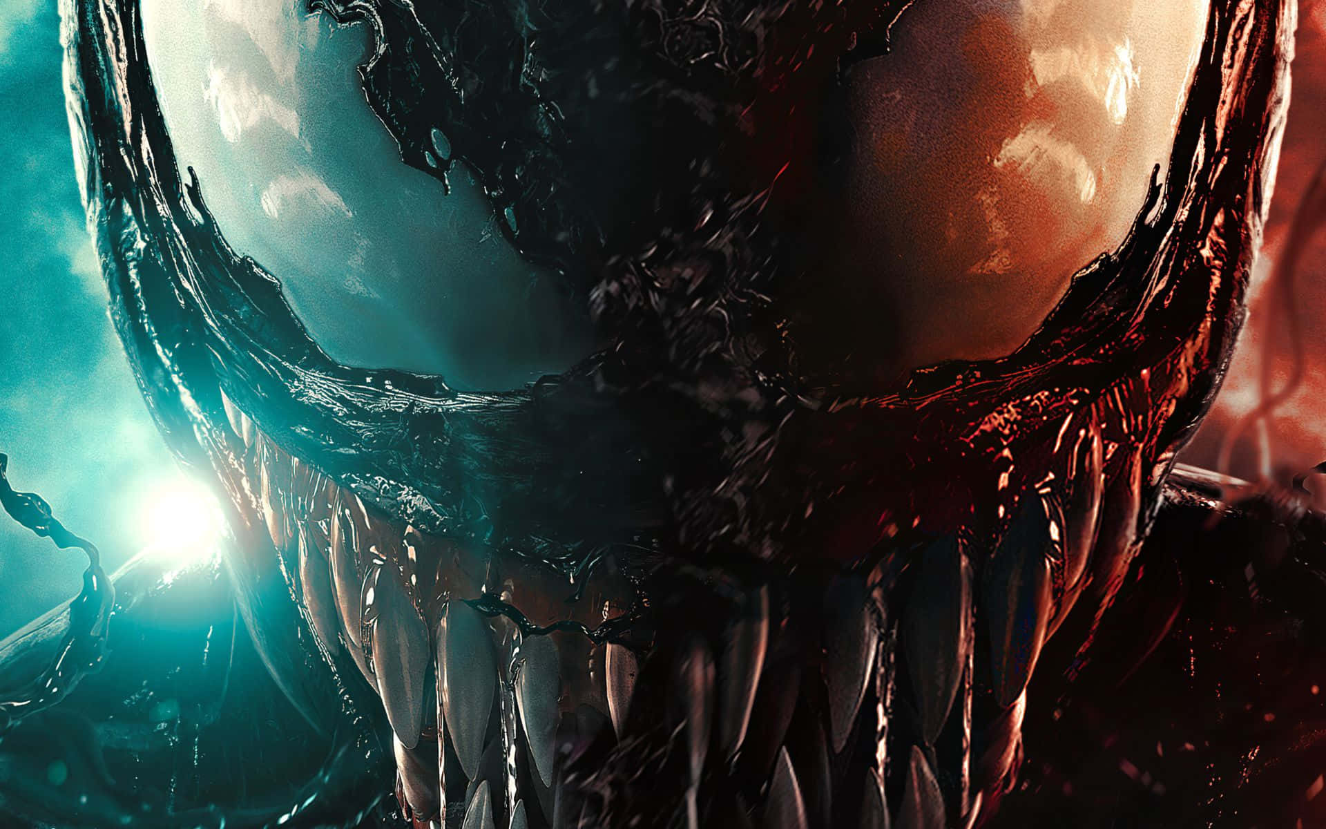 Carnage, Venom, glowing eyes, Full HD Desktop Wallpaper