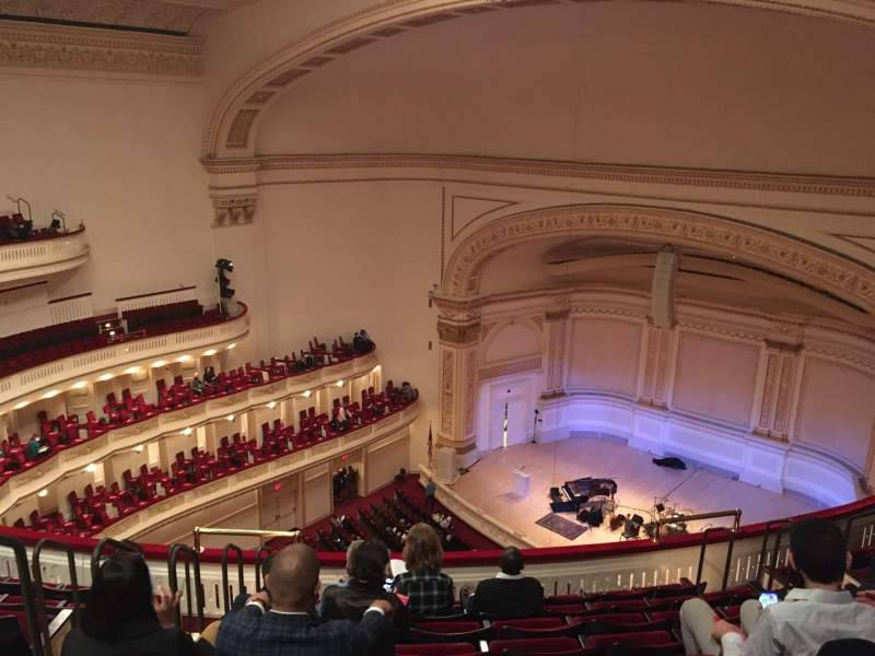 Carnegie Hall, dusk, ornate balconies, SD Desktop Wallpaper