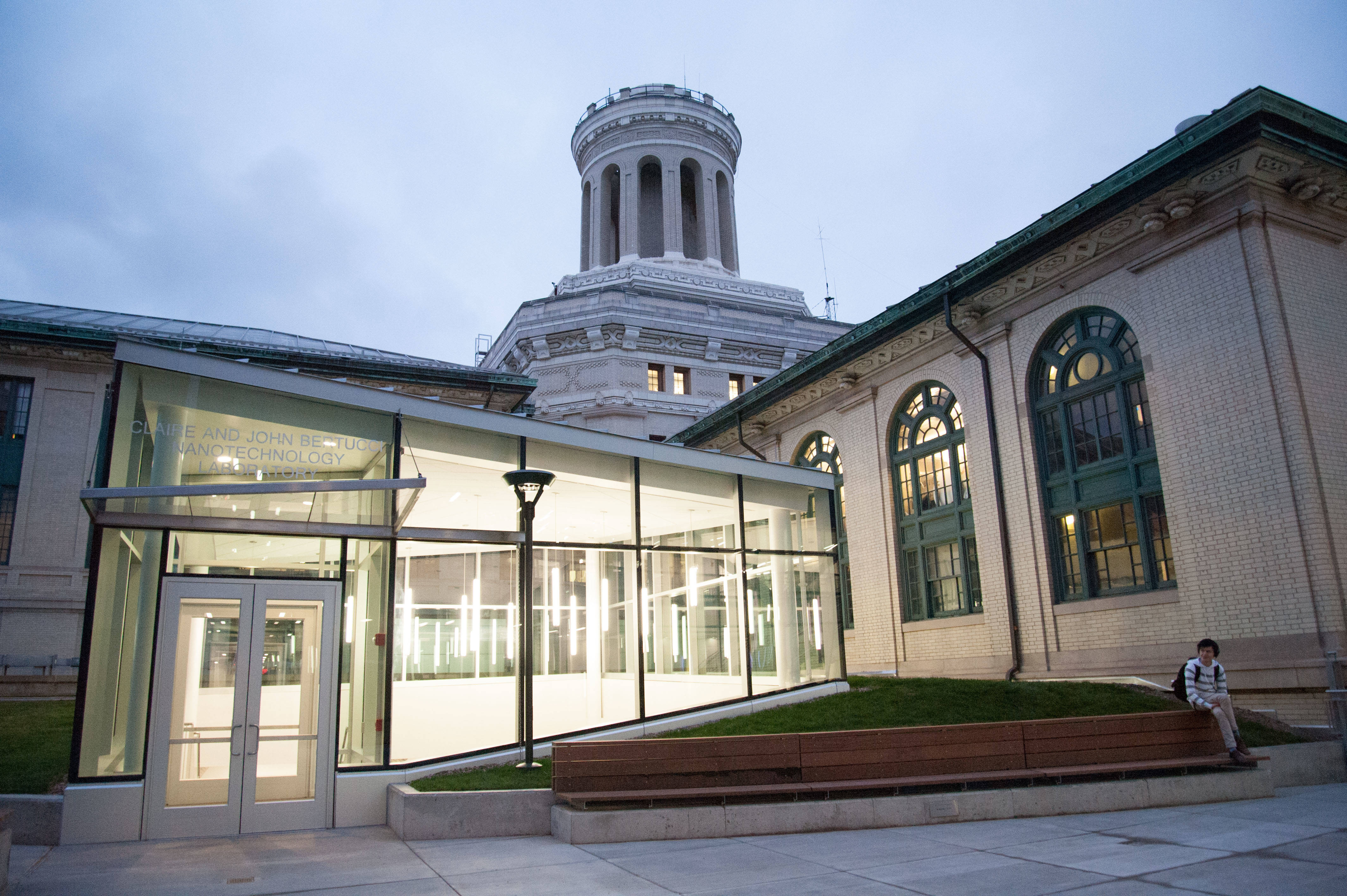 Carnegie Mellon University, nanotechnology laboratory, glass entrance, 4K Desktop Wallpaper