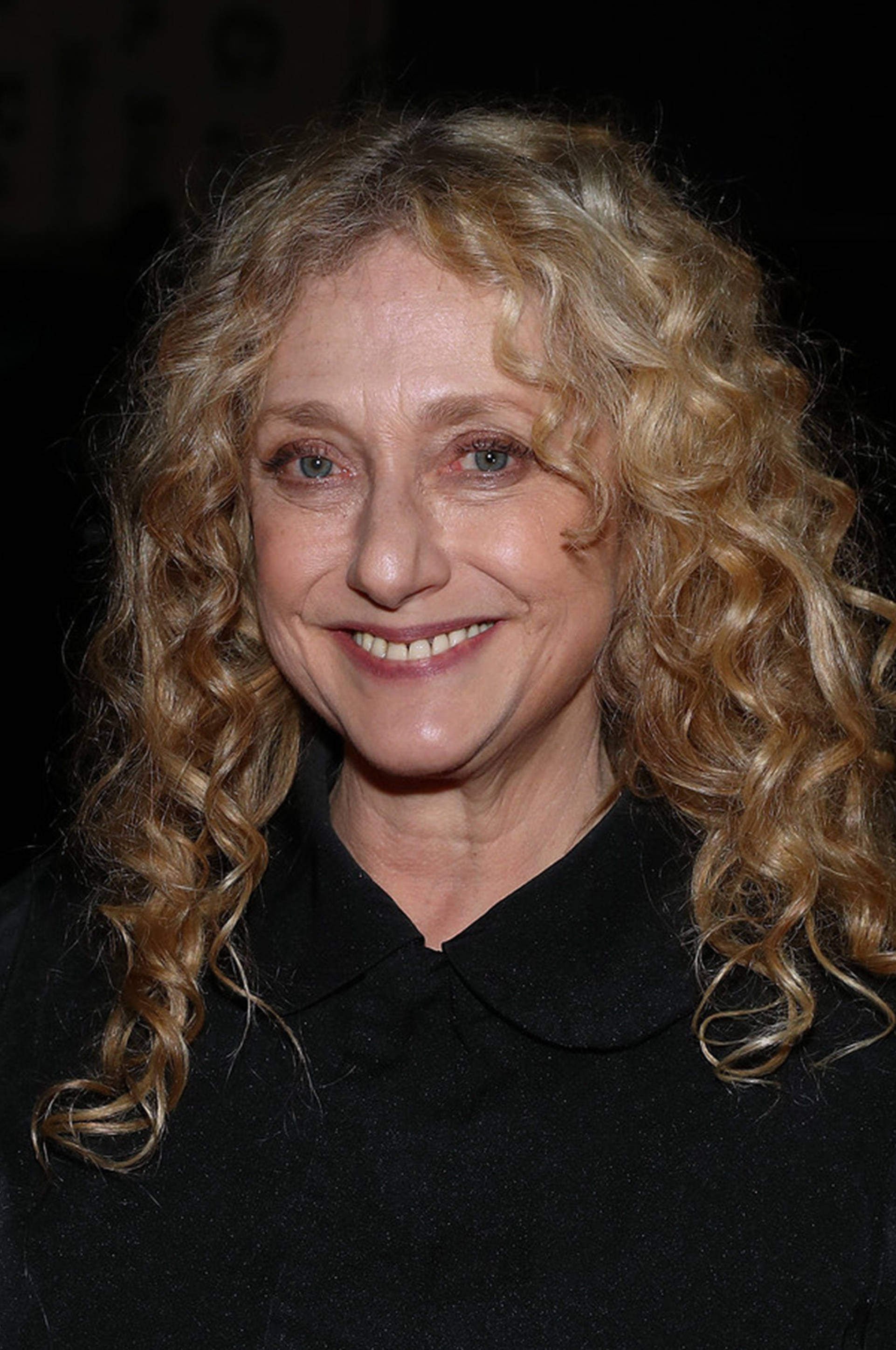 Carol Kane, curly blonde hair, close-up portrait, 2K Phone Wallpaper
