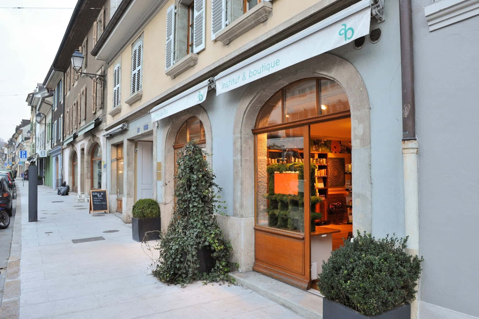 Carouge, sunset, pastel buildings, HD Desktop Wallpaper