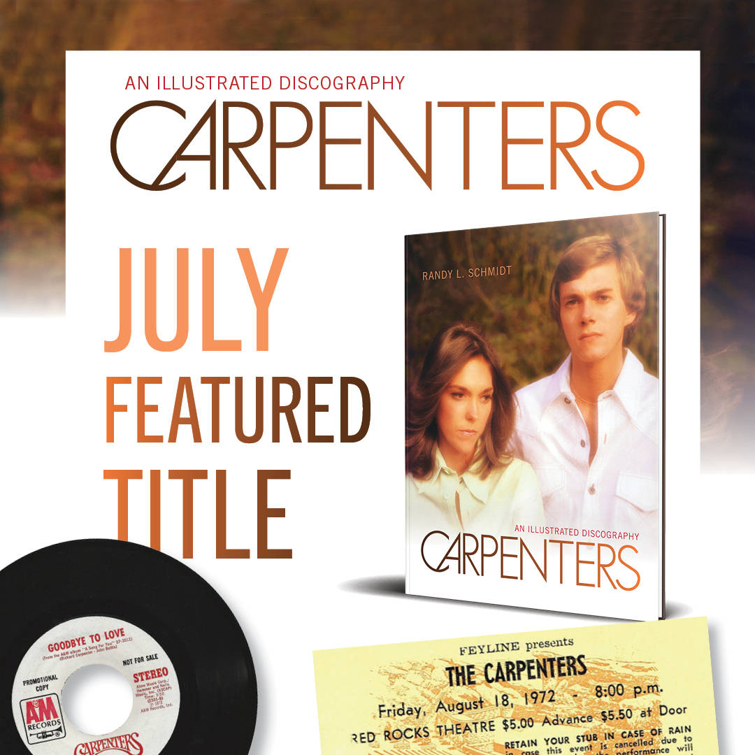 The Carpenters, vinyl record, concert ticket, SD Desktop Wallpaper