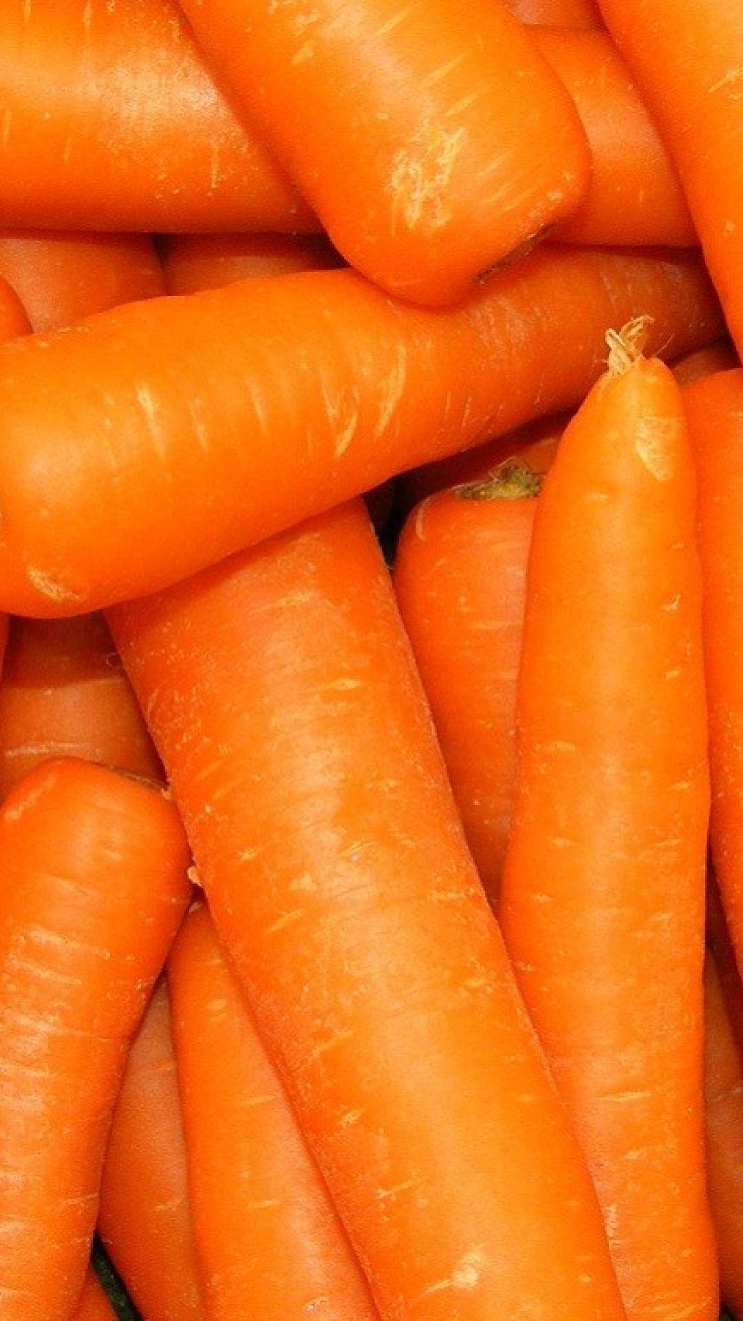 orange carrot, root vegetables, textured skin, Full HD Phone Wallpaper