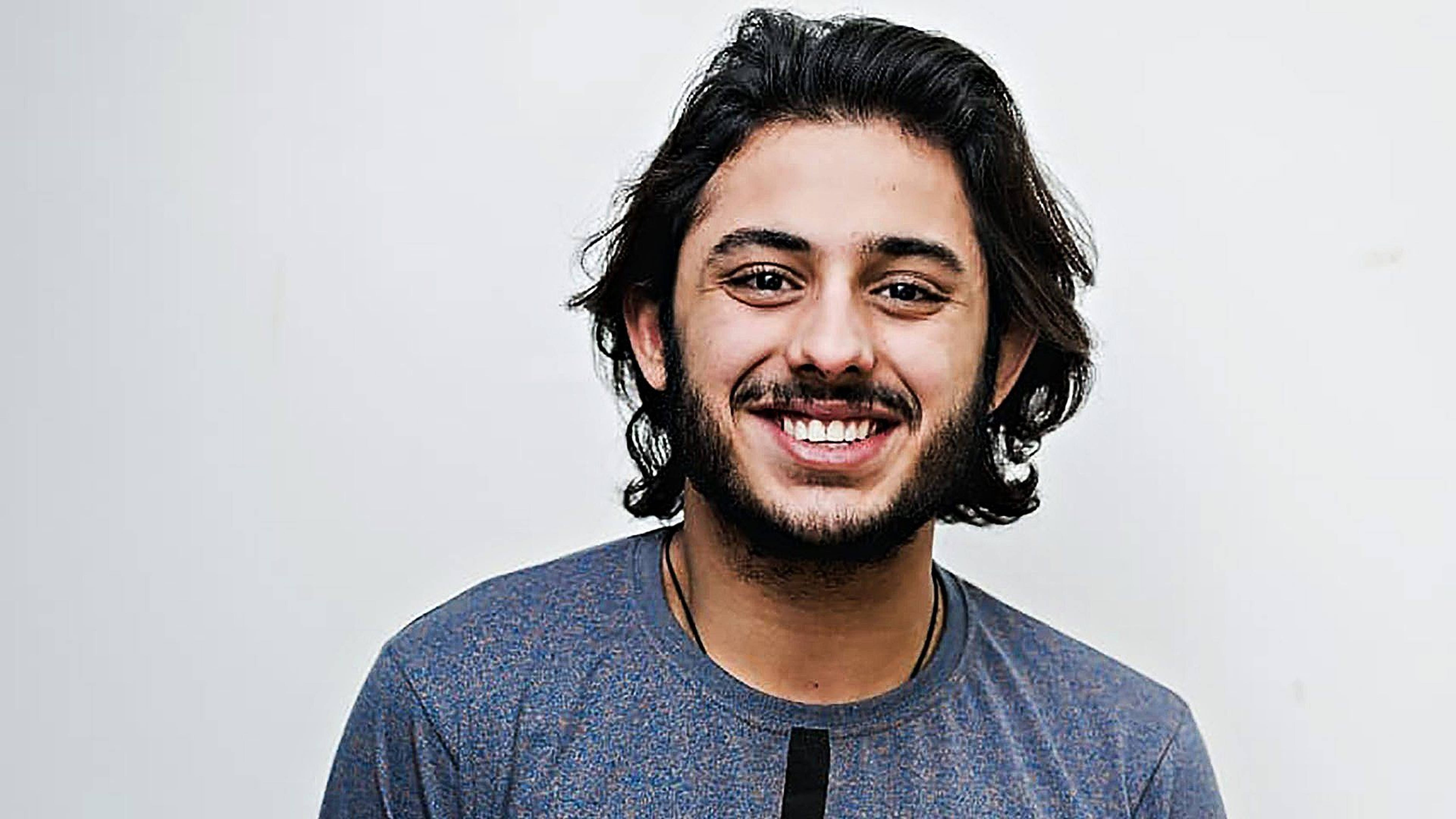 Carryminati, long haired, dark wavy hair, 5K Desktop Wallpaper