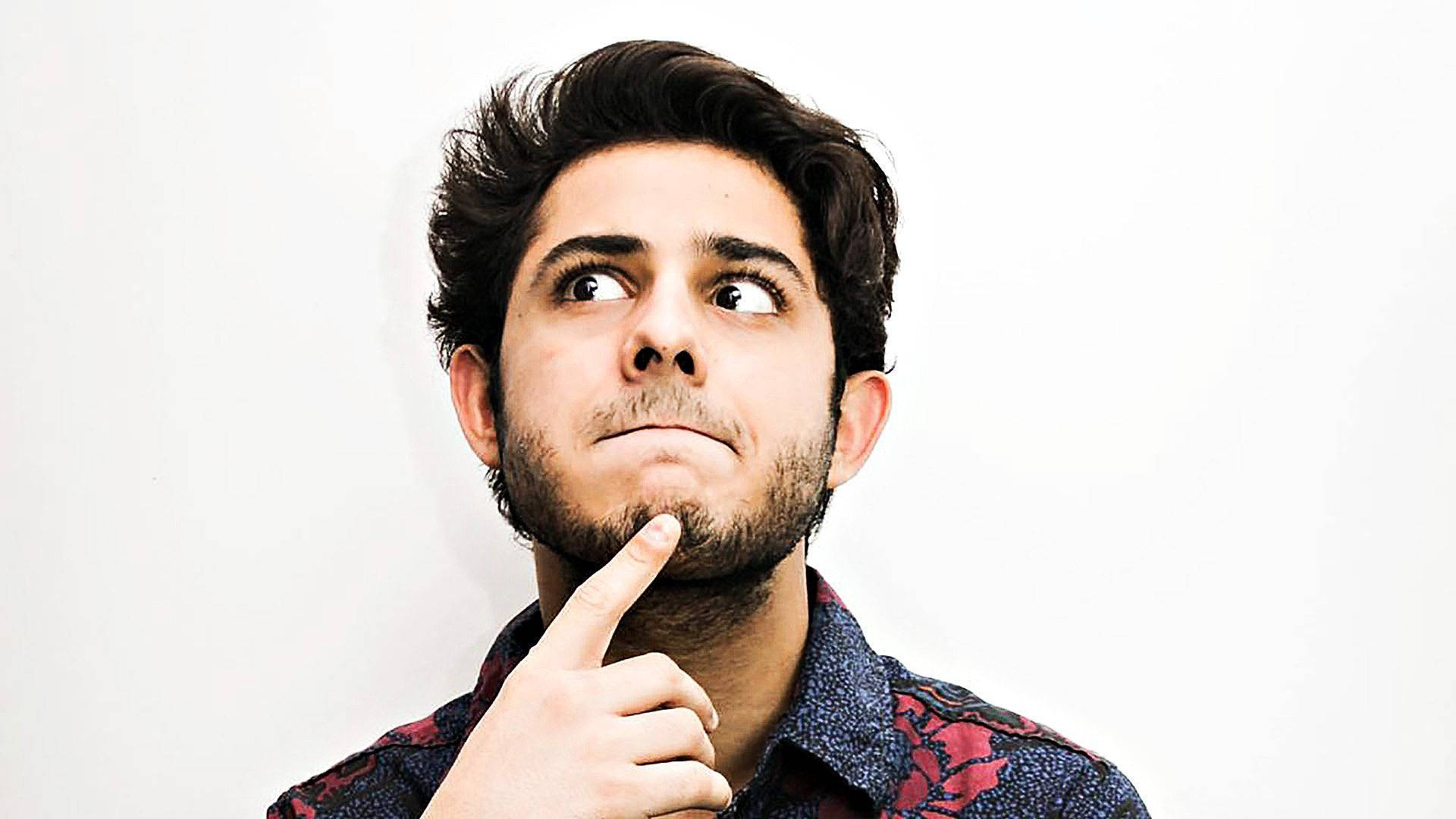 Carryminati, dark hair, beard, Full HD Desktop Wallpaper