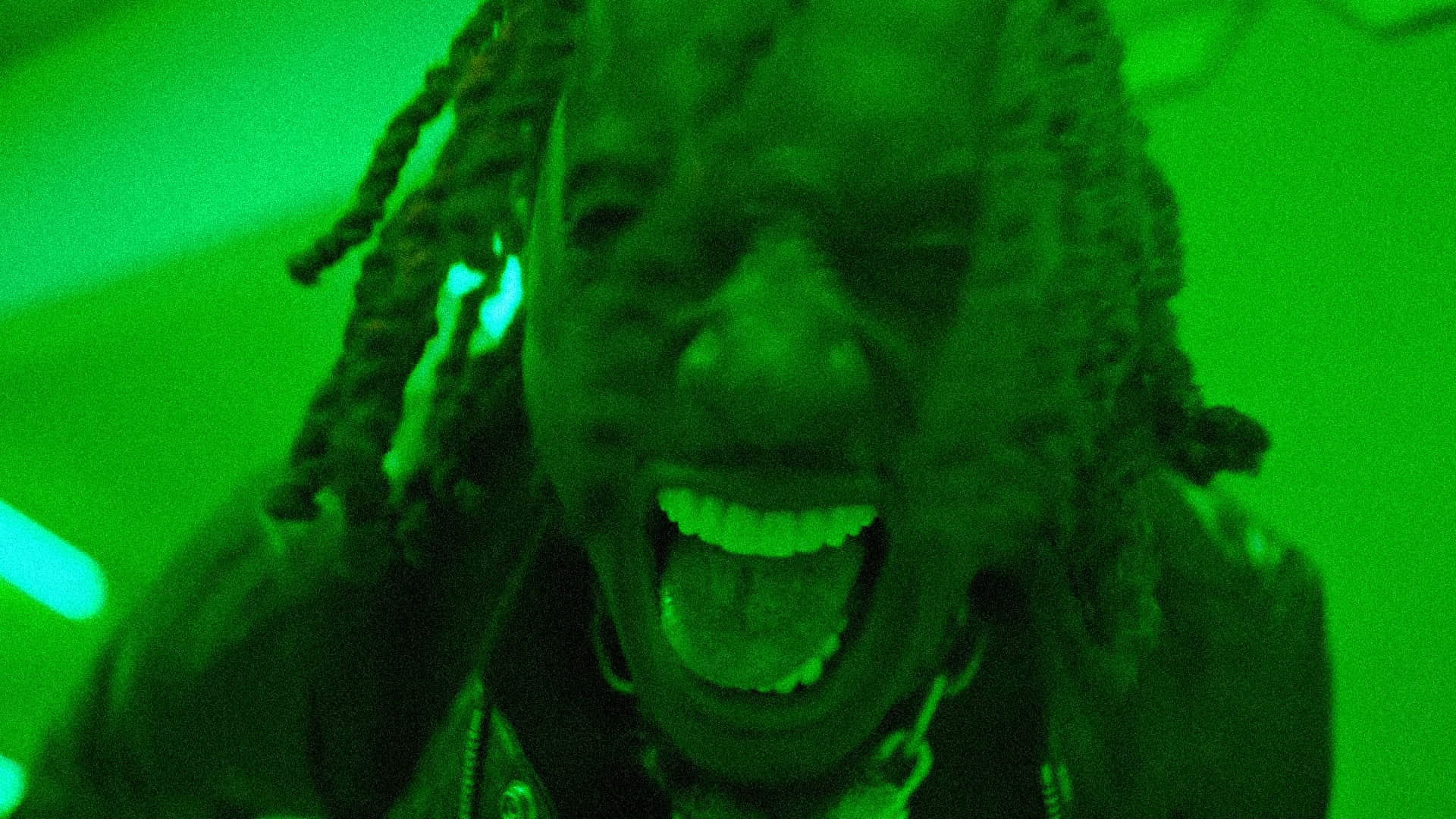 Green Carti Pfp, dreadlocks, screams, Full HD Desktop Wallpaper
