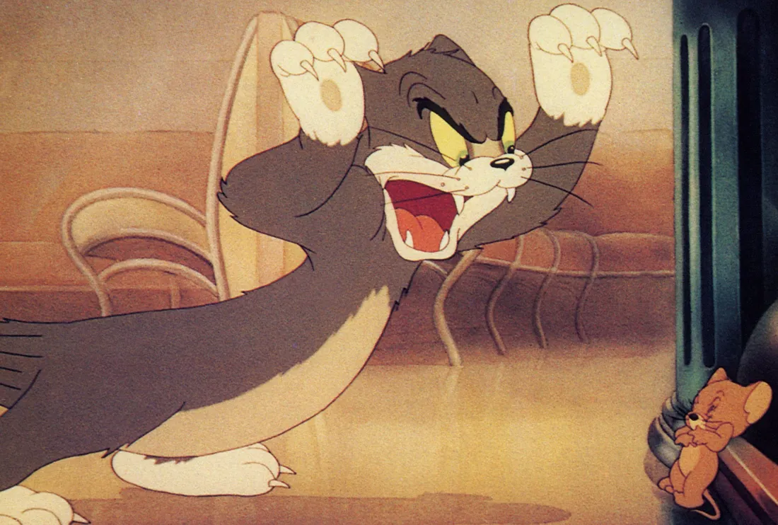 Cartoon Cat Scary
