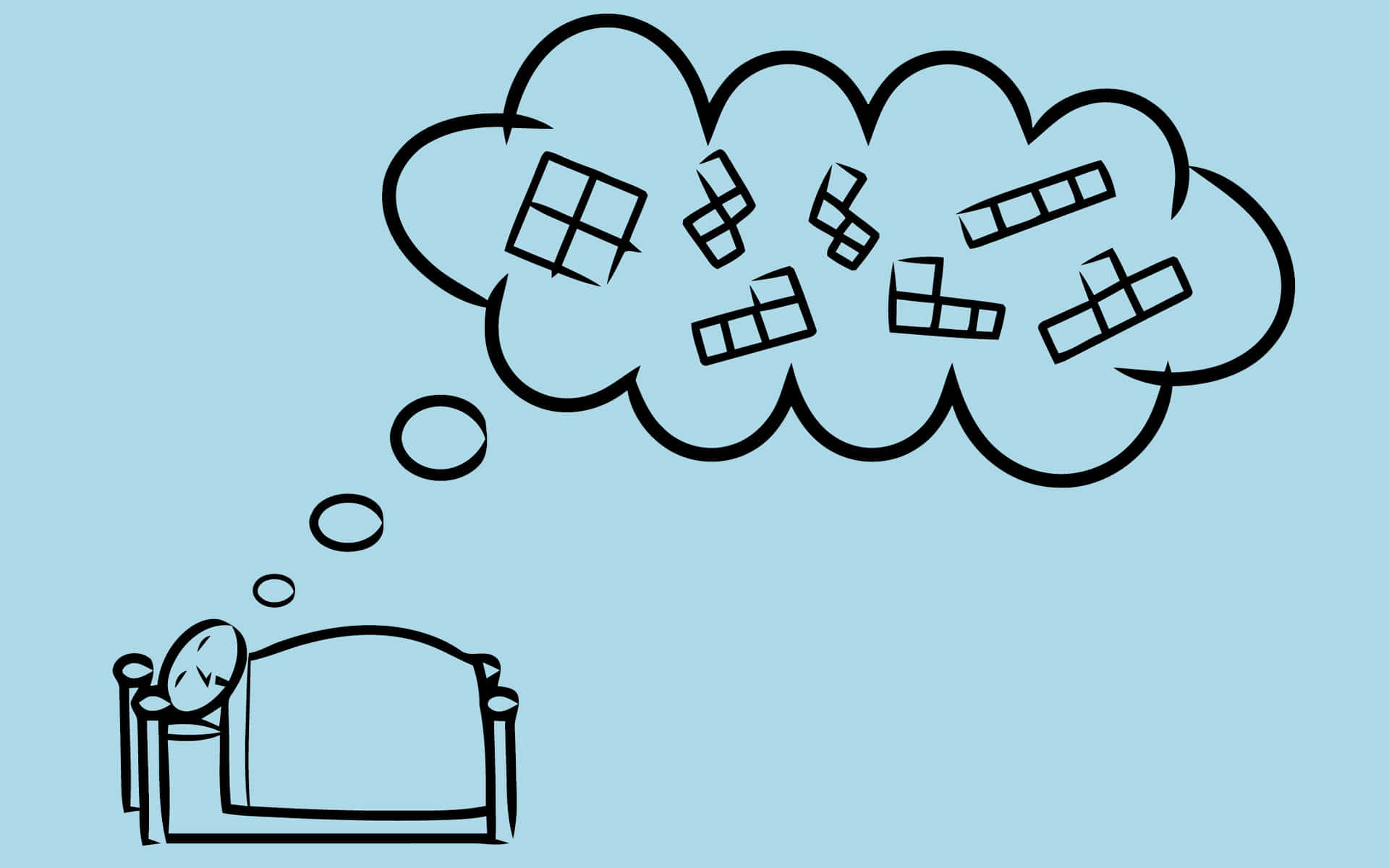 Cartoon Drawing, 1920 x 1200, minimalist line drawing, Full HD Desktop Wallpaper