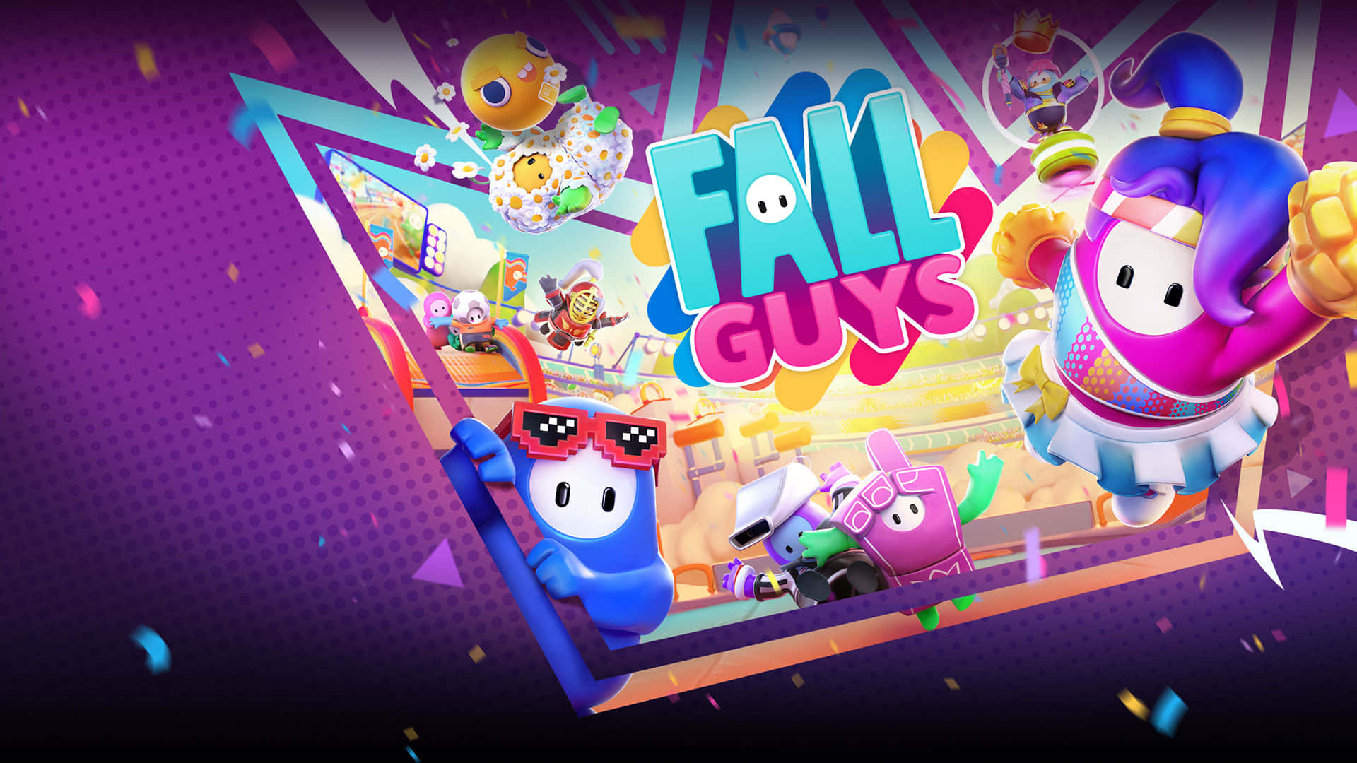 Cartoon Games, 1920 x 1080, vibrant cartoon characters, Full HD Desktop Wallpaper