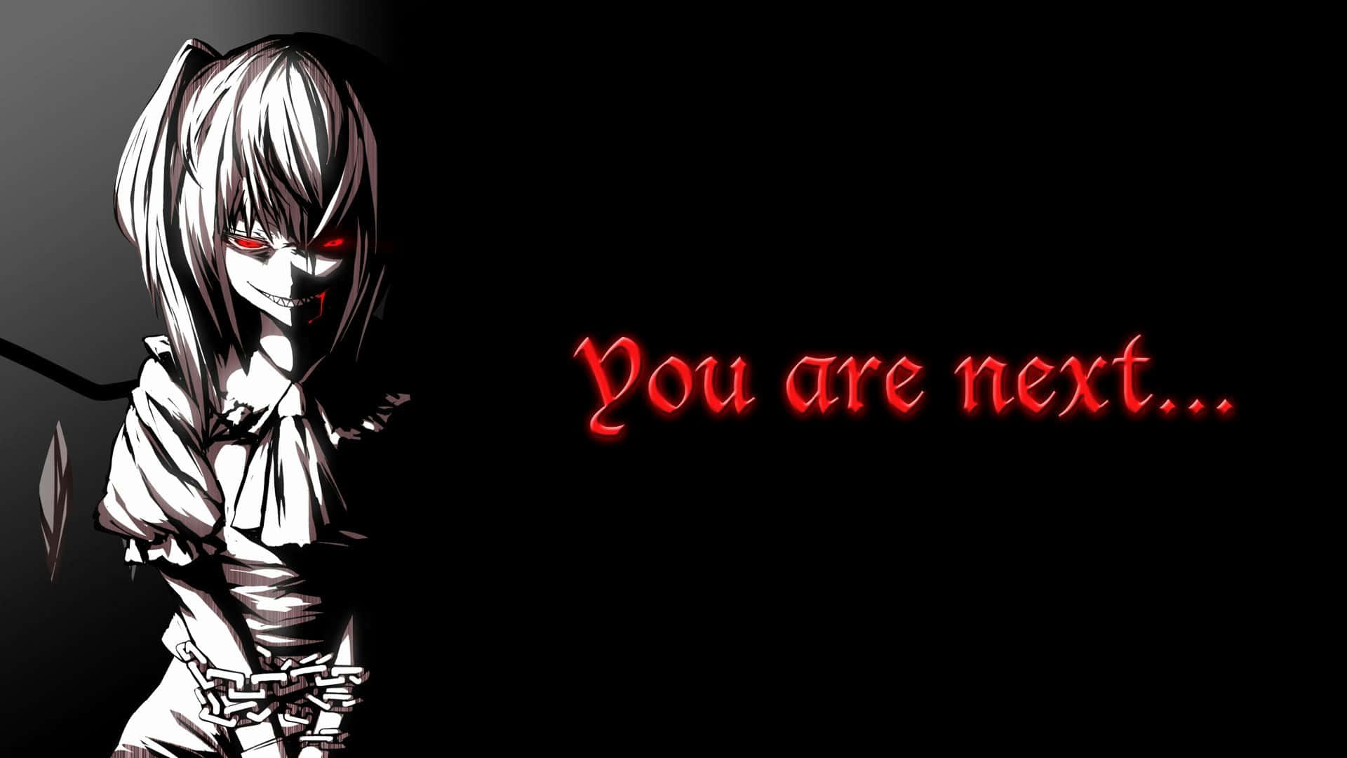 Cartoon Horror, Spooky Halloween Night, anime girl, Full HD Desktop Wallpaper