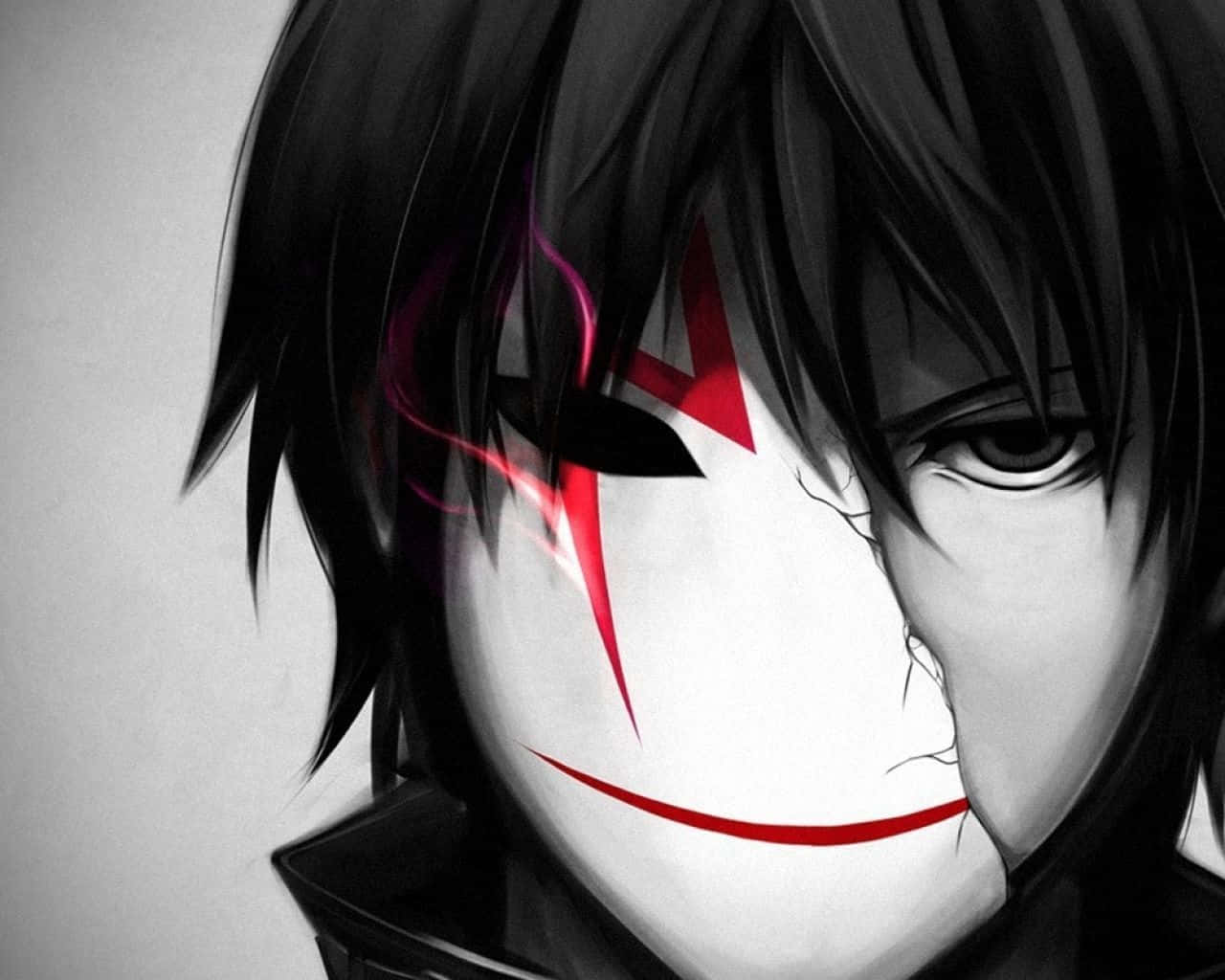 Cartoon Horror, anime character, black hair, HD Desktop Wallpaper