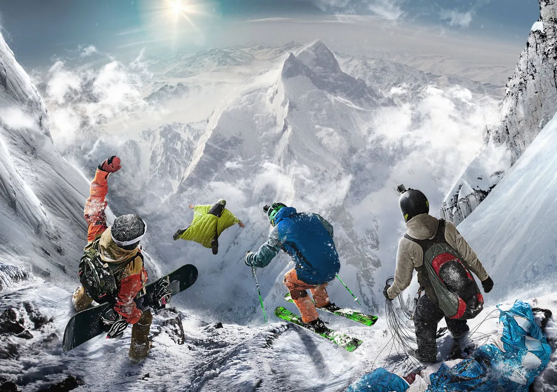 Cartoon Mountain