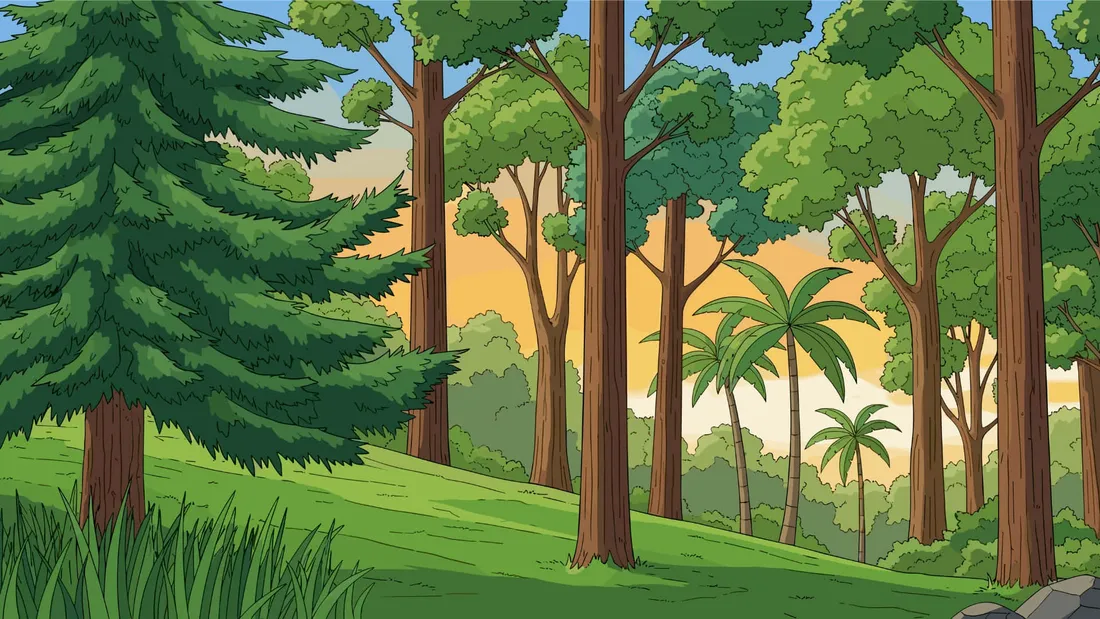 Cartoon Trees