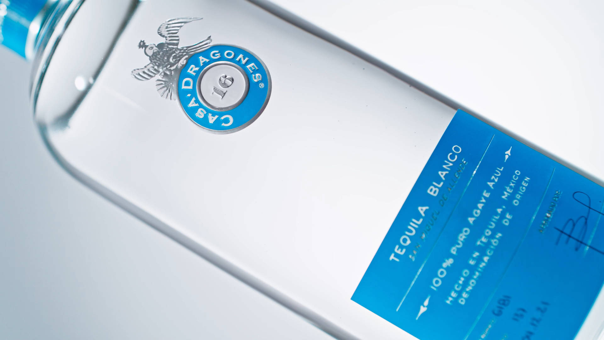 Casa Dragones, Pure Agave Tequila, blue label, Full HD Desktop Wallpaper