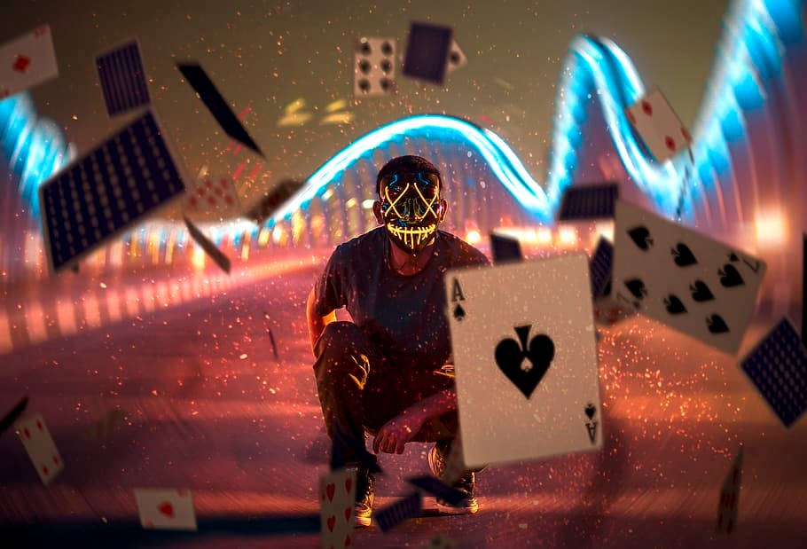 vibrant casino, slot machines, table games, SD Desktop Wallpaper
