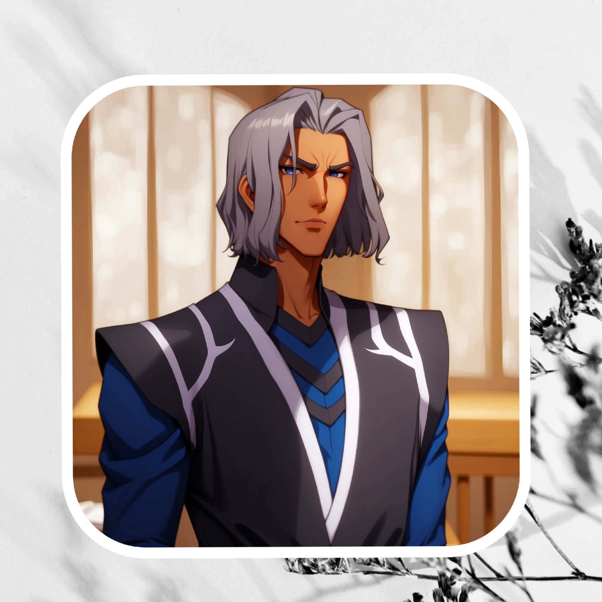 Castlevania Hector, anime man, silver hair, Full HD Desktop Wallpaper