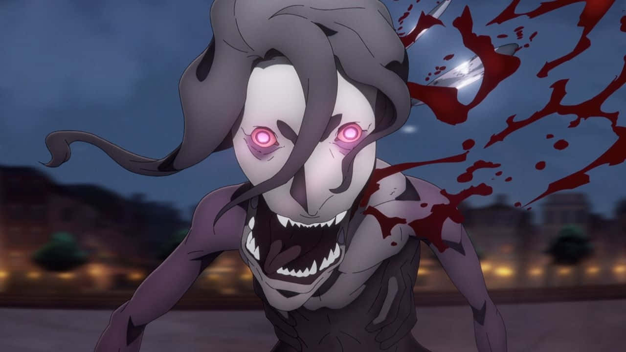 Castlevania Netflix, night creature, glowing pink eyes, HD Desktop Wallpaper