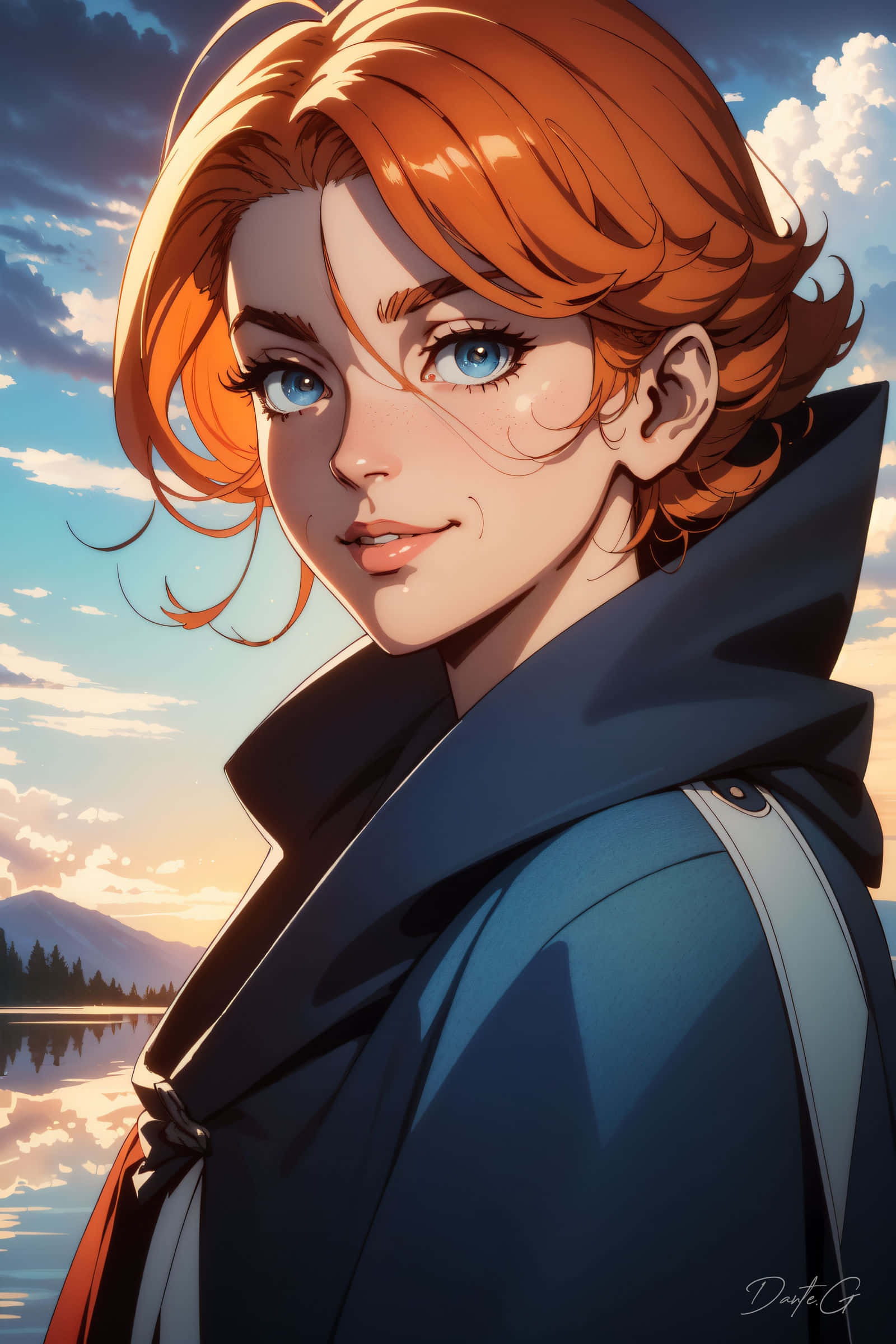 Castlevania, Sypha Belnades, fiery red hair, Full HD Phone Wallpaper