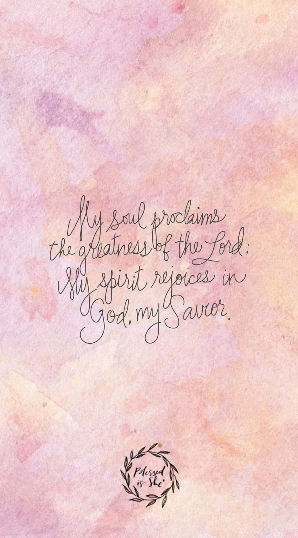 Psalm 126, pink, peach, HD Phone Wallpaper