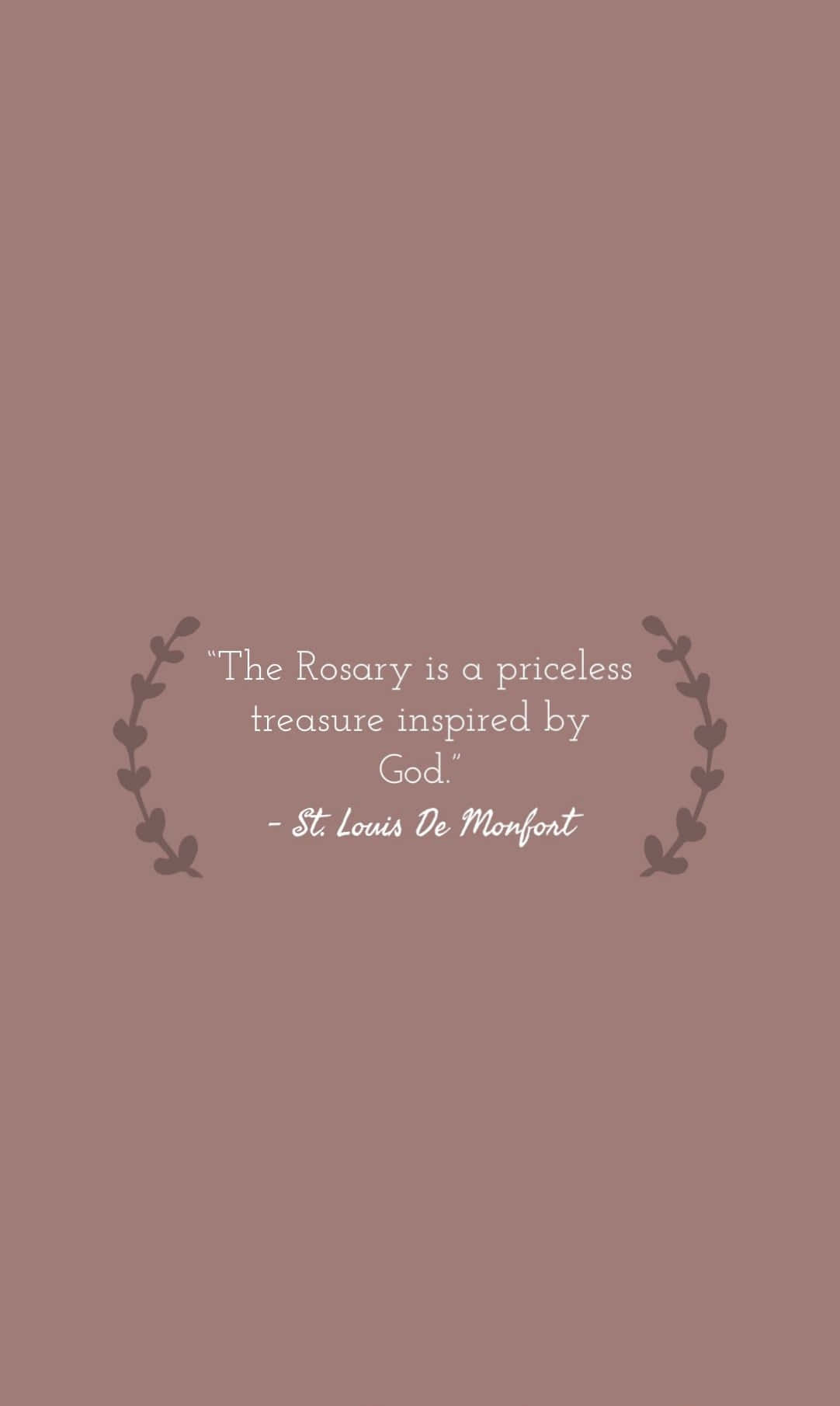 Catholic Phone, mauve, heart-shaped laurel wreaths, HD Phone Wallpaper