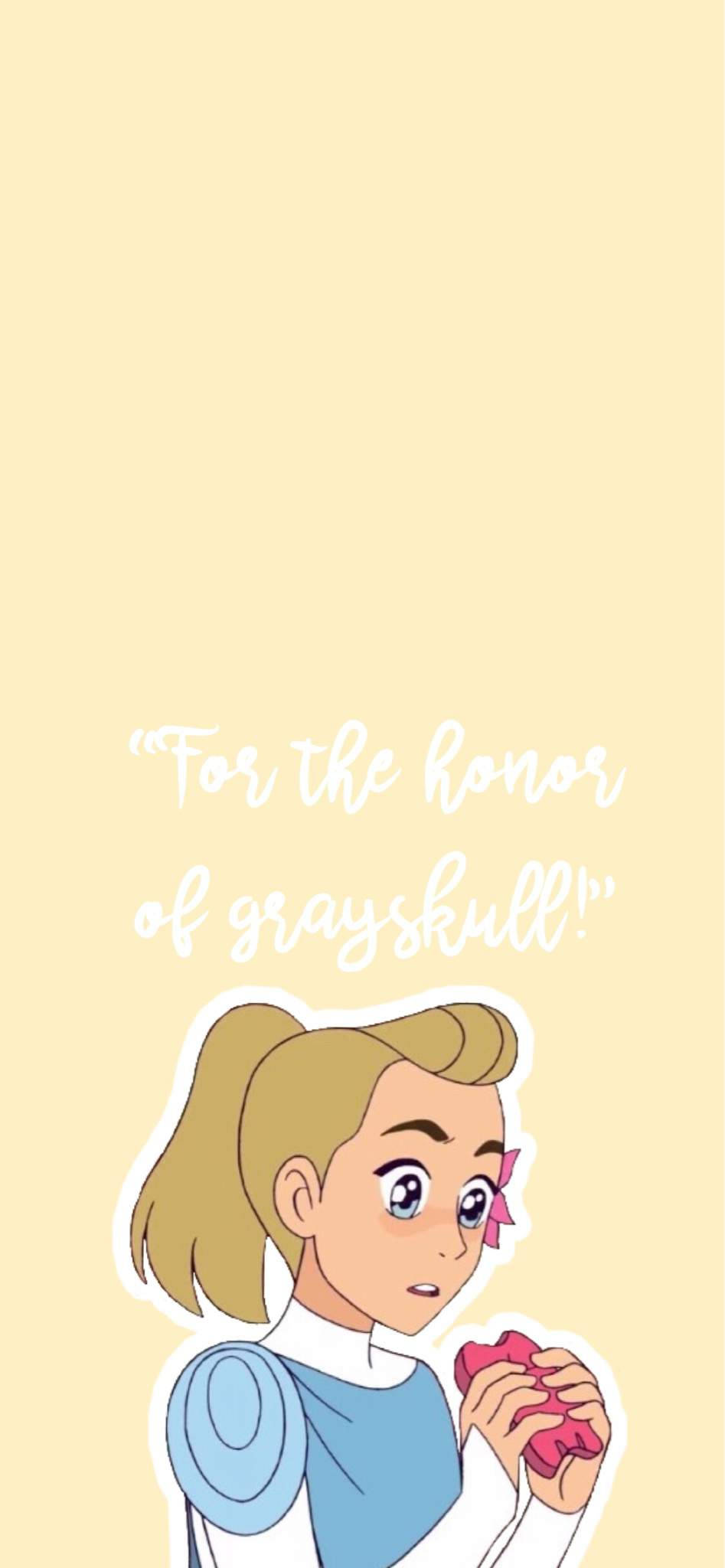 Catradora, cartoon girl, blonde hair, Full HD Phone Wallpaper