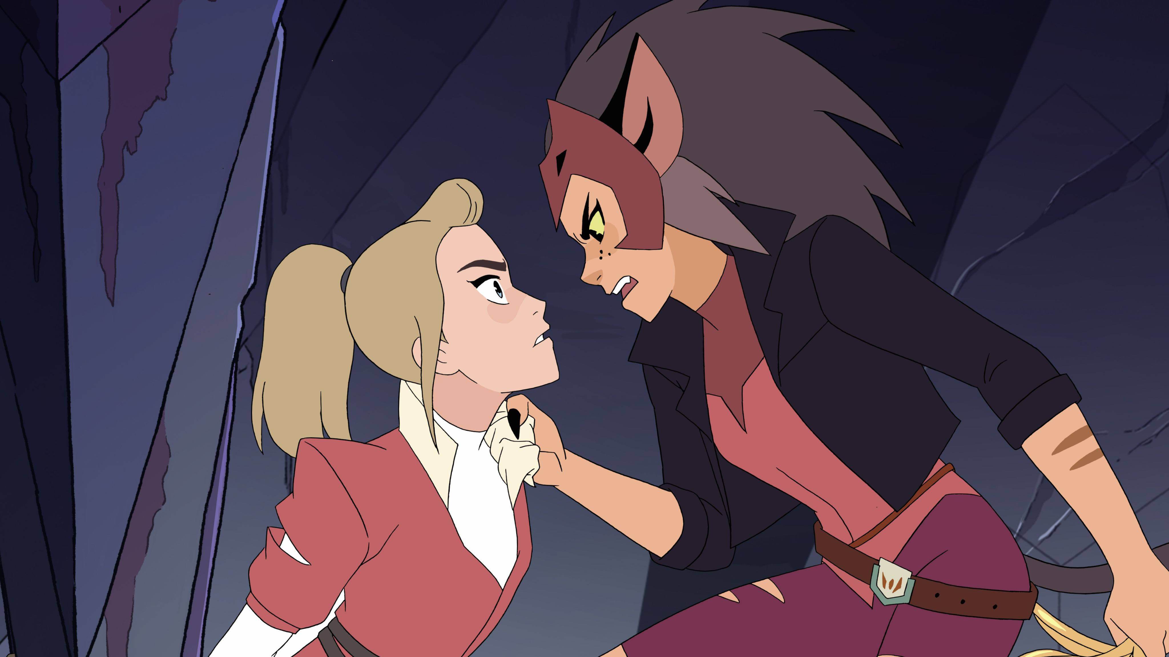 Catradora, Enemies To Lovers, animated characters, 4K Desktop Wallpaper