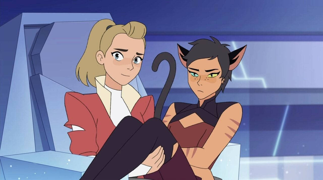 Catradora, cat ears, tail, HD Desktop Wallpaper